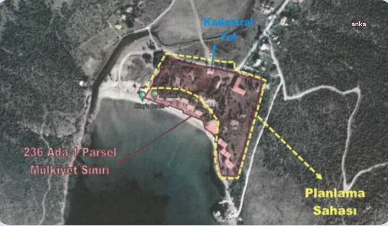 ENSAR VAKFI'NA TAHSİS EDİLEN İZMİR URLA'DAKİ KOYLA İLGİLİ MAHKEMEDEN YÜRÜTMEYİ DURDURMA KARARI