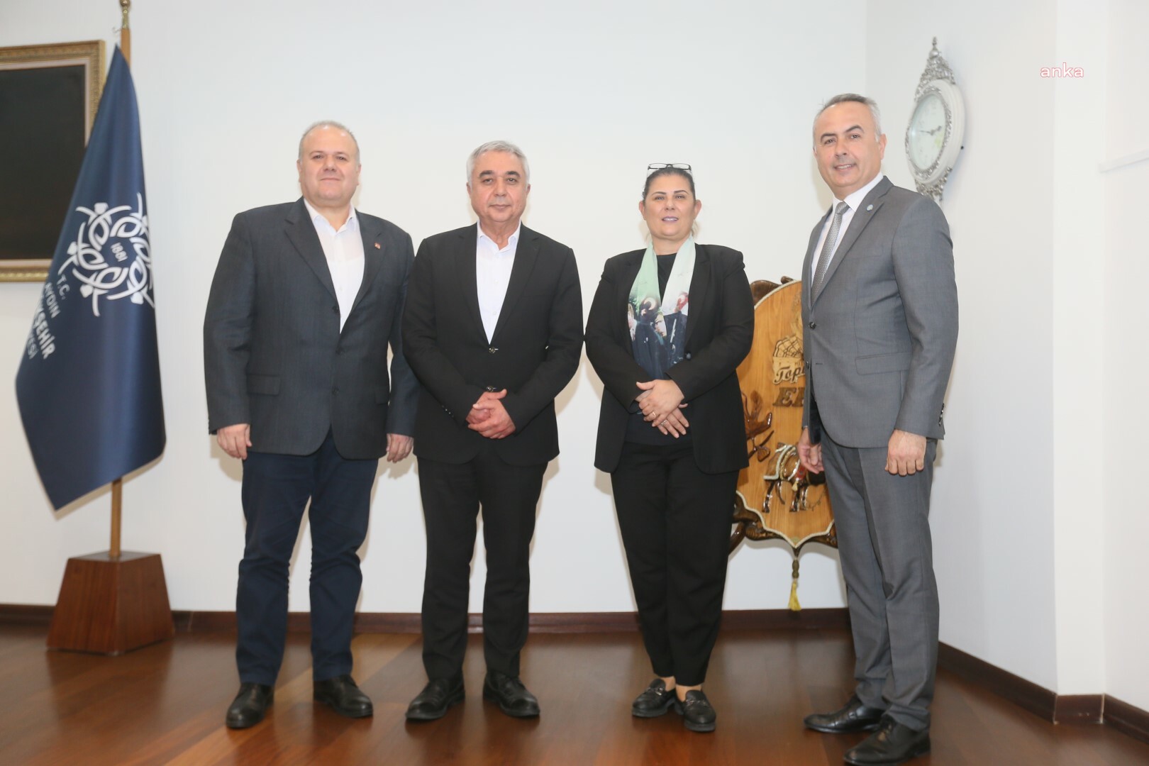 CHP VE İYİ PARTİ NAZİLLİ İLÇE BAŞKANLARINDAN ÖZLEM ÇERÇİOĞLU'NA ZİYARET
