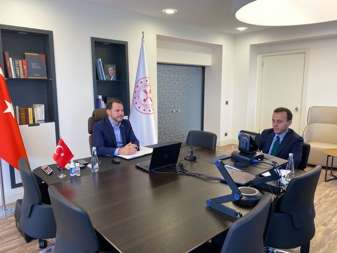 BAKAN ALBAYRAK G20 MEVKİDAŞLARI İLE GÖRÜŞTÜ