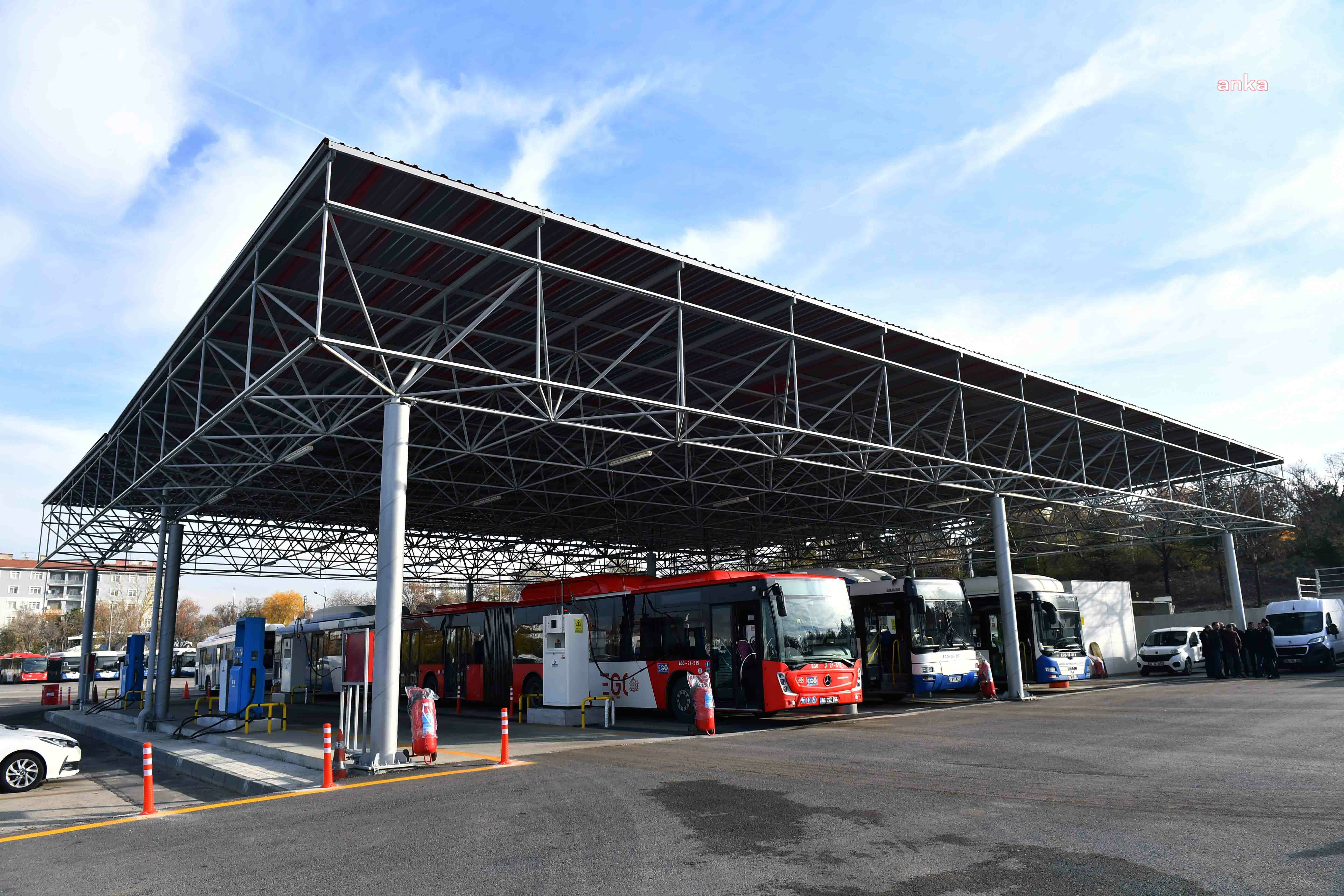 ANKARA BÜYÜKŞEHİR’DEN AVRUPA’NIN EN BÜYÜK DOĞAL GAZ DOLUM İSTASYONU