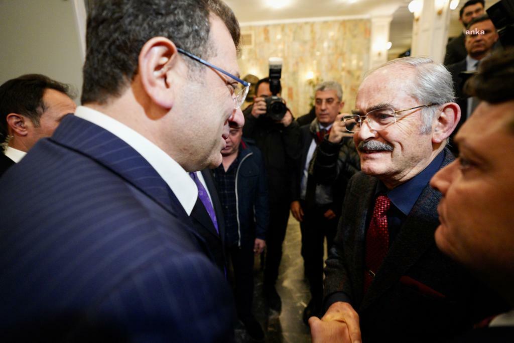 SARAÇHANE’YE GİDEN BÜYÜKERŞEN’DEN İMAMOĞLU’NA: “PES ETMEK YOK MÜCADELEYE DEVAM”