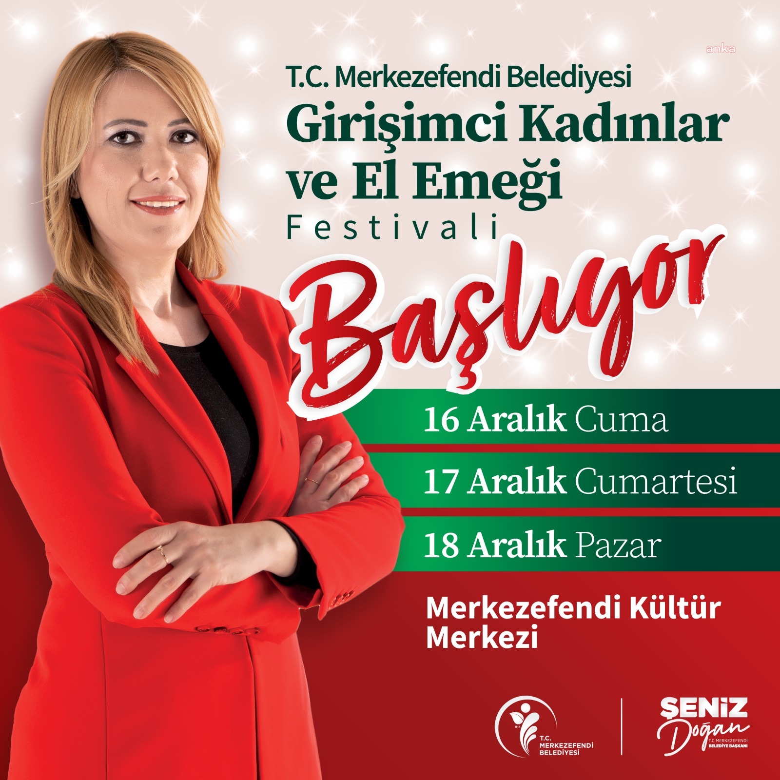 MERKEZEFENDİ’DE GİRİŞİMCİ KADINLAR BİR ARAYA GELİYOR