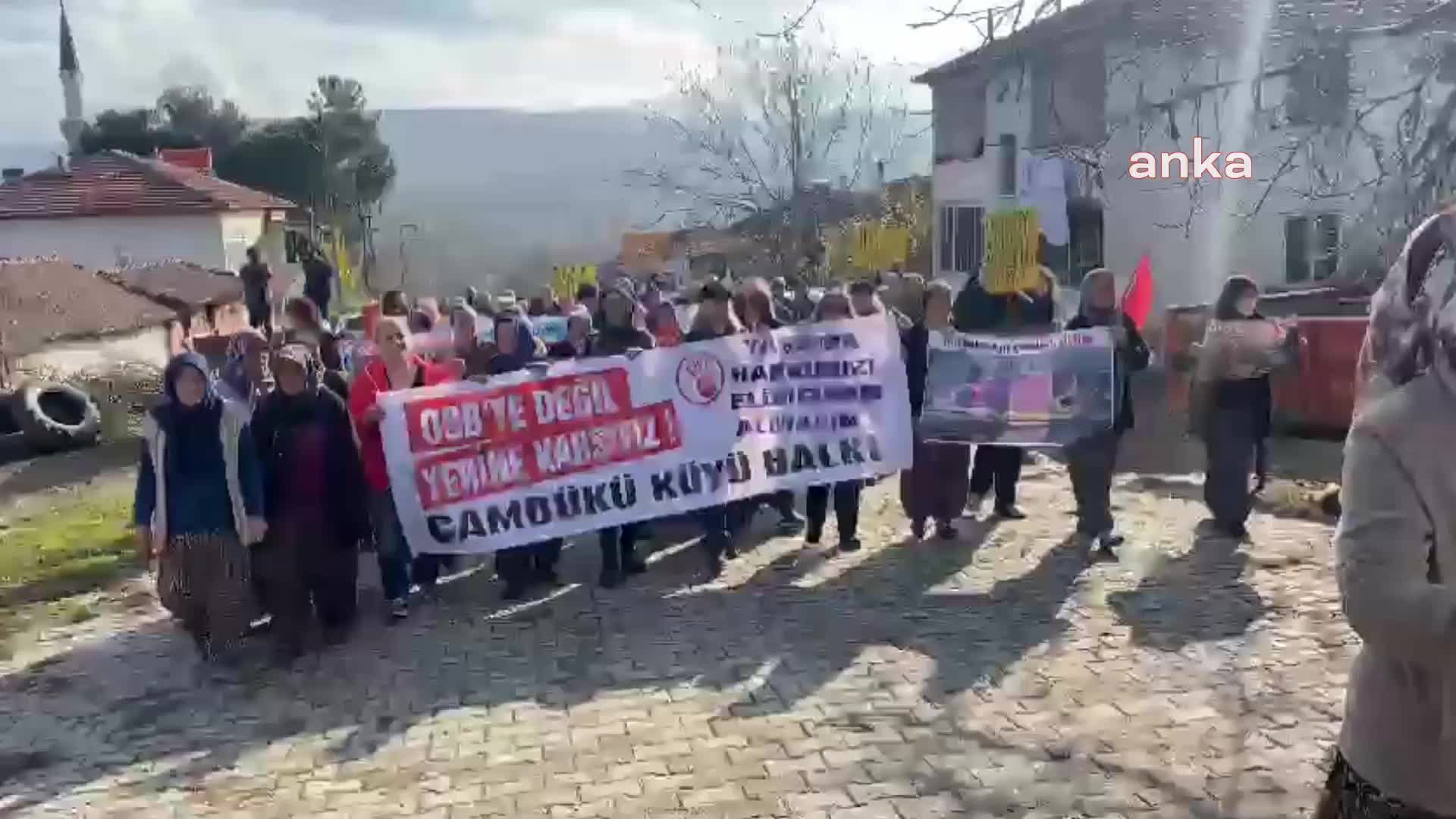 MERA ALANINA YAPILACAK OSB'YE KARŞI DİRENEN ÇAMBÜKÜ HALKINA ÇEVRE ÖRGÜTLERİNDEN DESTEK