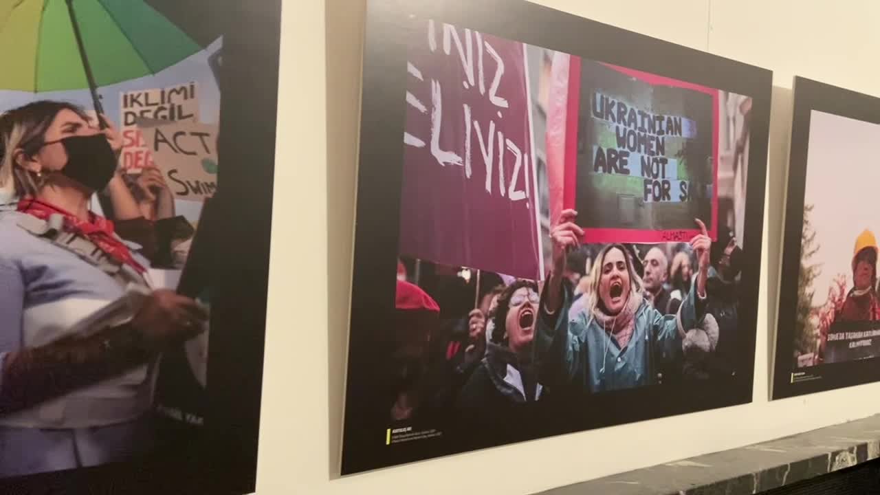 ULUSLARARASI AF ÖRGÜTÜ’NDEN, "BARIŞÇIL PROTESTOLARDA EYLECİLERİN TALEPLERİNİ" YANSITAN FOTOĞRAF SERGİSİ