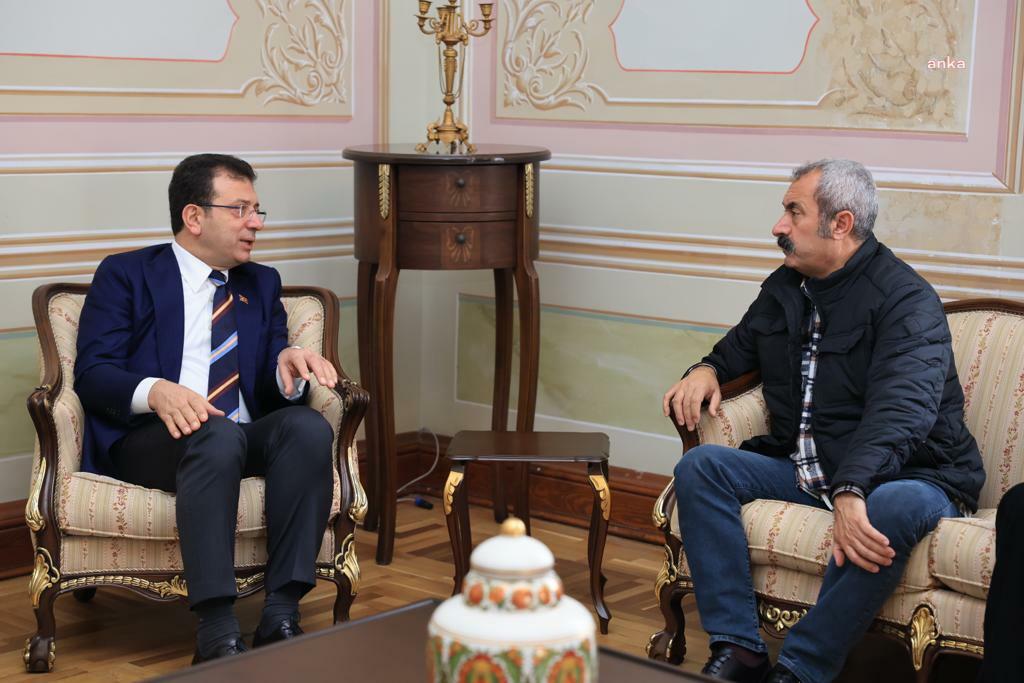 MAÇOĞLU’NDAN İMAMOĞLU’NA DESTEK ZİYARETİ