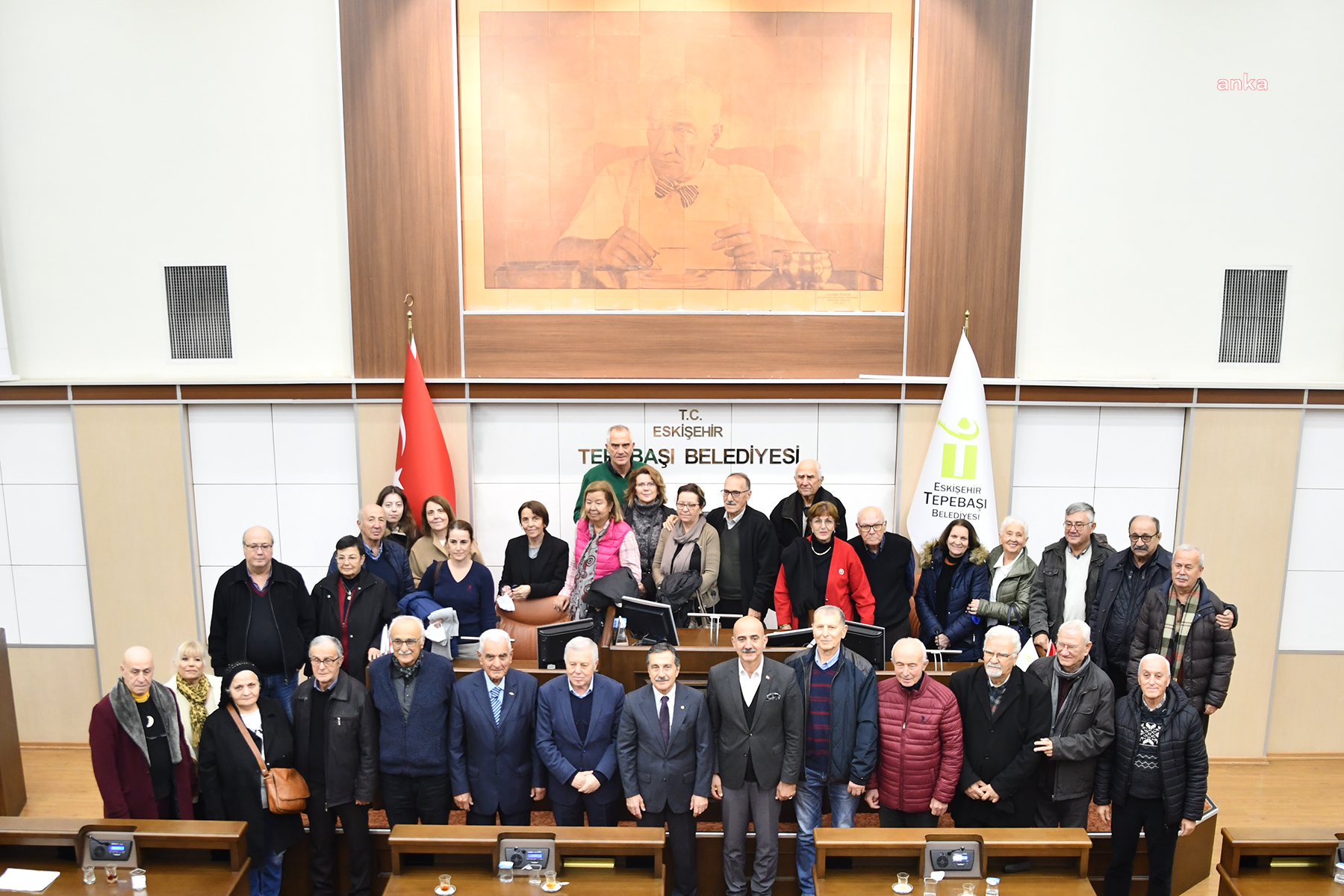 KOCAELİ HEYETİNDEN TEPEBAŞI BELEDİYESİ’NE ZİYARET