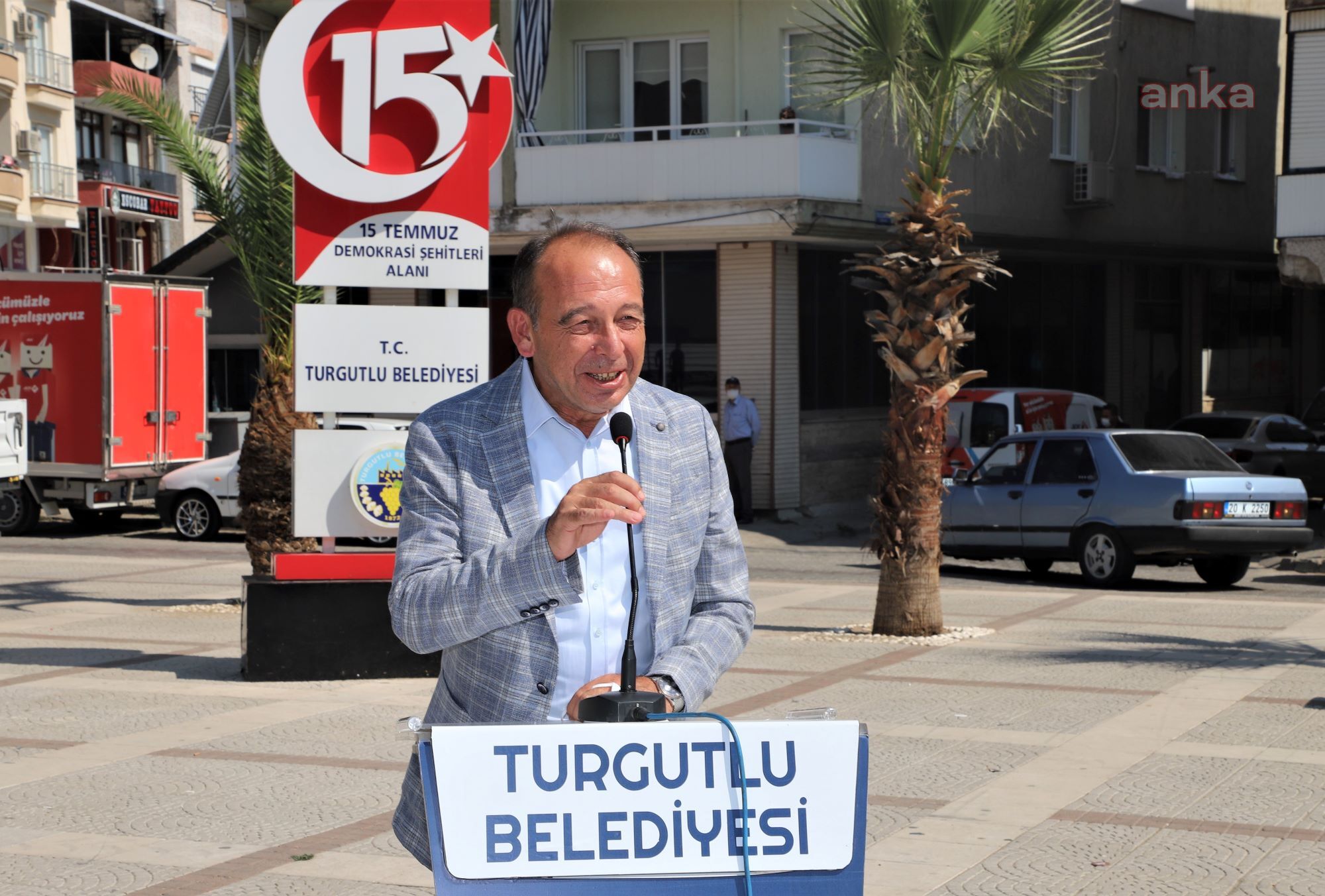 KIBRIS BARIŞ HAREKATI'NIN 46.YILI TURGUTLU'DA TÖRENLE KUTLANDI
