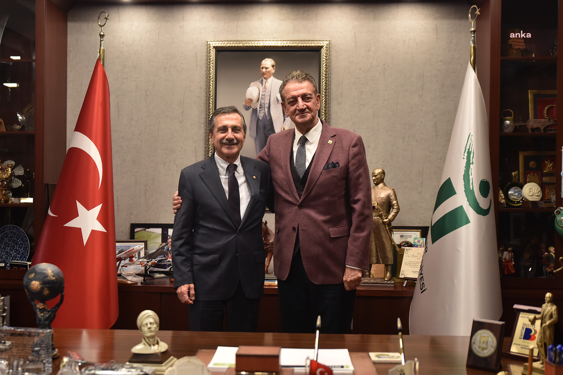 ADD GENEL BAŞKANI BOZKURT’TAN TEPEBAŞI BELEDİYE BAŞKANI ATAÇ’A ZİYARET