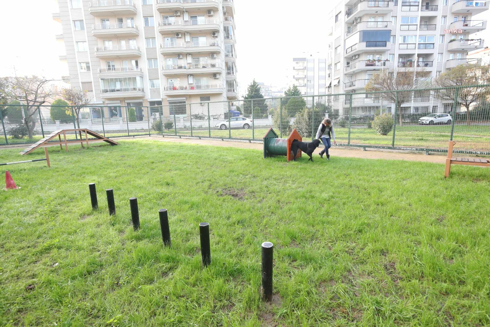 BAYRAKLI BELEDİYESİ'NDEN EVCİL HAYVANLAR İÇİN 'PATİ PARK'