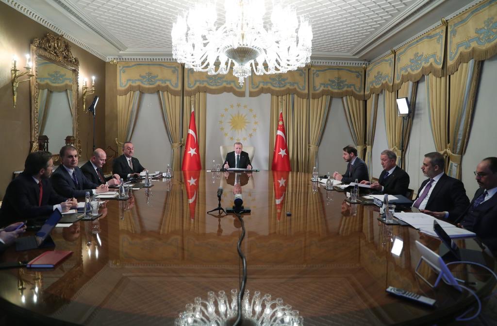 ERDOĞAN GÜNLER SONRA İLK KEZ GÖRÜNTÜLENDİ