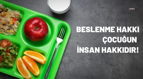 46 SİVİL TOPLUM ÖRGÜTÜ: “OKULLARDA HER ÇOCUĞA VE ÜNİVERSİTE ÖĞRENCİLERİNE ÜCRETSİZ OLARAK BESLEYİCİ, GÜVENLİ VE DENGELİ OKUL BESLENME PROGRAMLARI SUNULMALIDIR”