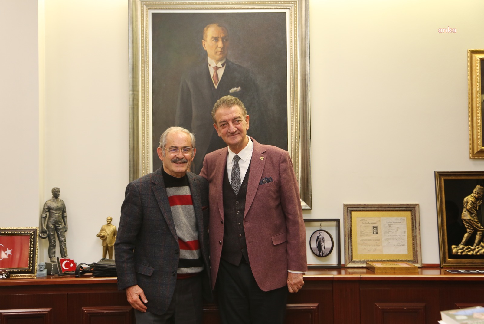 ADD GENEL BAŞKANI BOZKURT’TAN YILMAZ BÜYÜKERŞEN’E ZİYARET