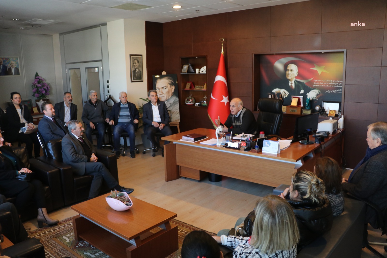İYİ PARTİ SÖKE İLÇE YÖNETİMİNDEN BELEDİYE BAŞKANI TUNCEL’E ZİYARET
