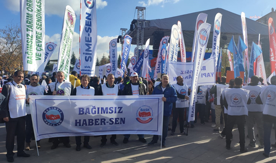 BAĞIMSIZ HABER-SEN’DEN 'YÜZDE 2 BARAJI'NA TEPKİ: “SENDİKA, GÜCÜNÜ ÜYELERİNDEN ALMIYORSA GÜÇ ALDIĞI YERE HİZMET EDER”