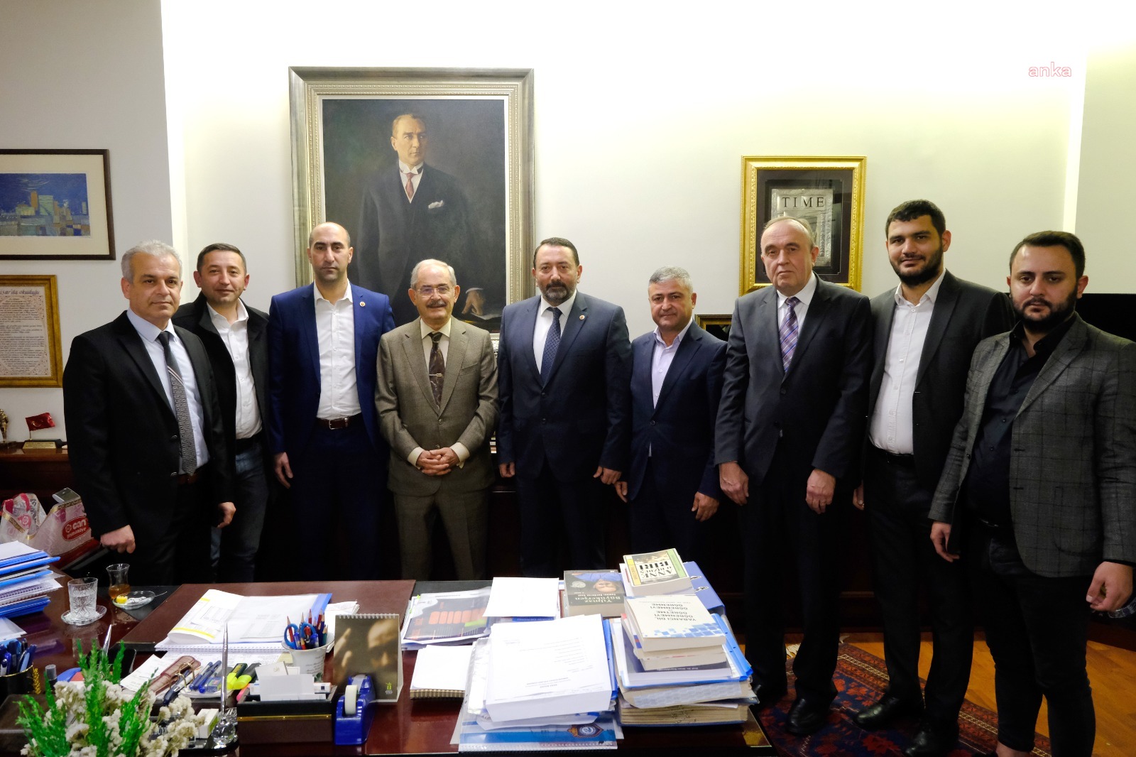 DERİNCE BELEDİYE MECLİS ÜYELERİNDEN YILMAZ BÜYÜKERŞEN’E ZİYARET
