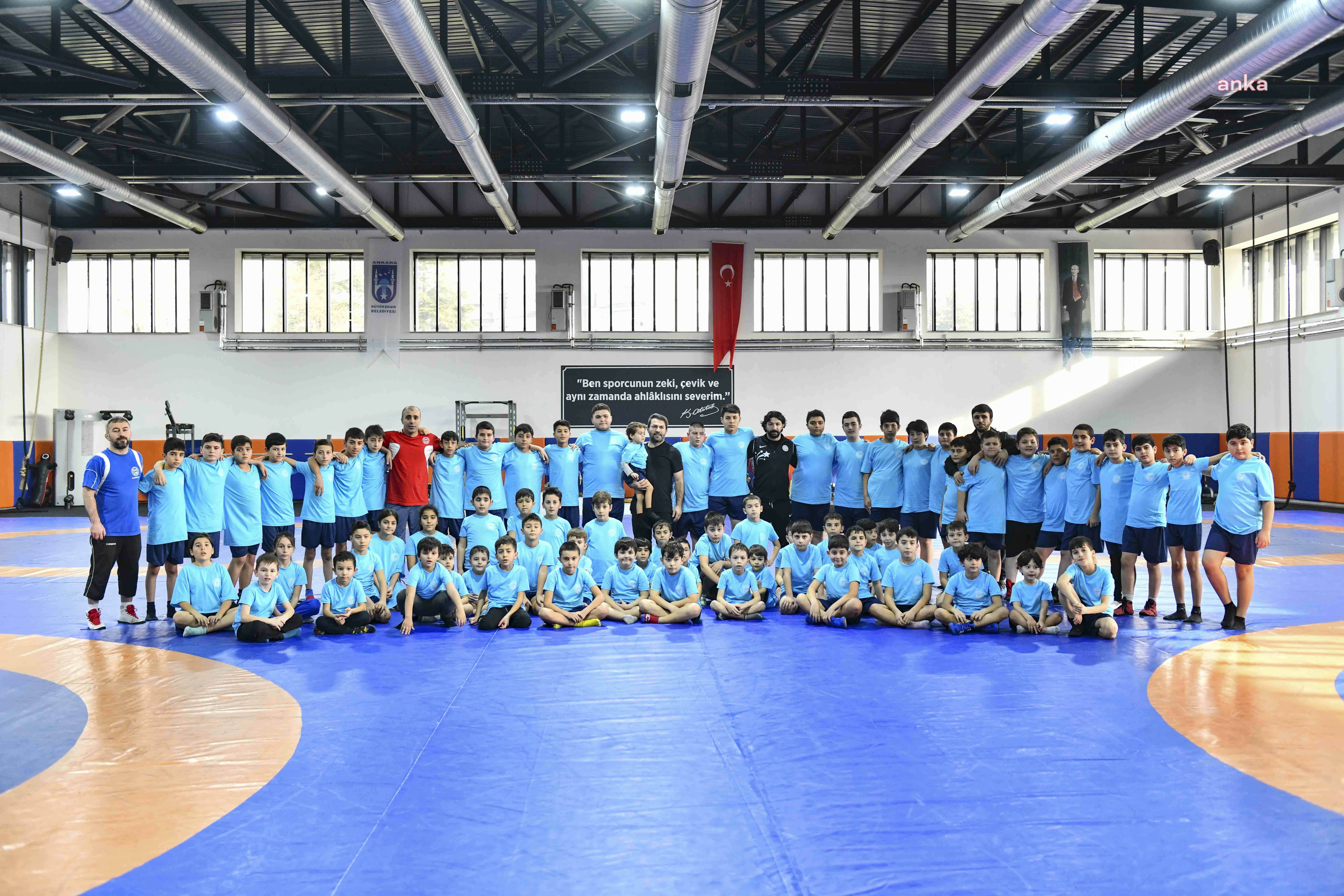 ASKİ SPOR, GELECEĞİN GÜREŞÇİLERİNİ YETİŞTİRİYOR