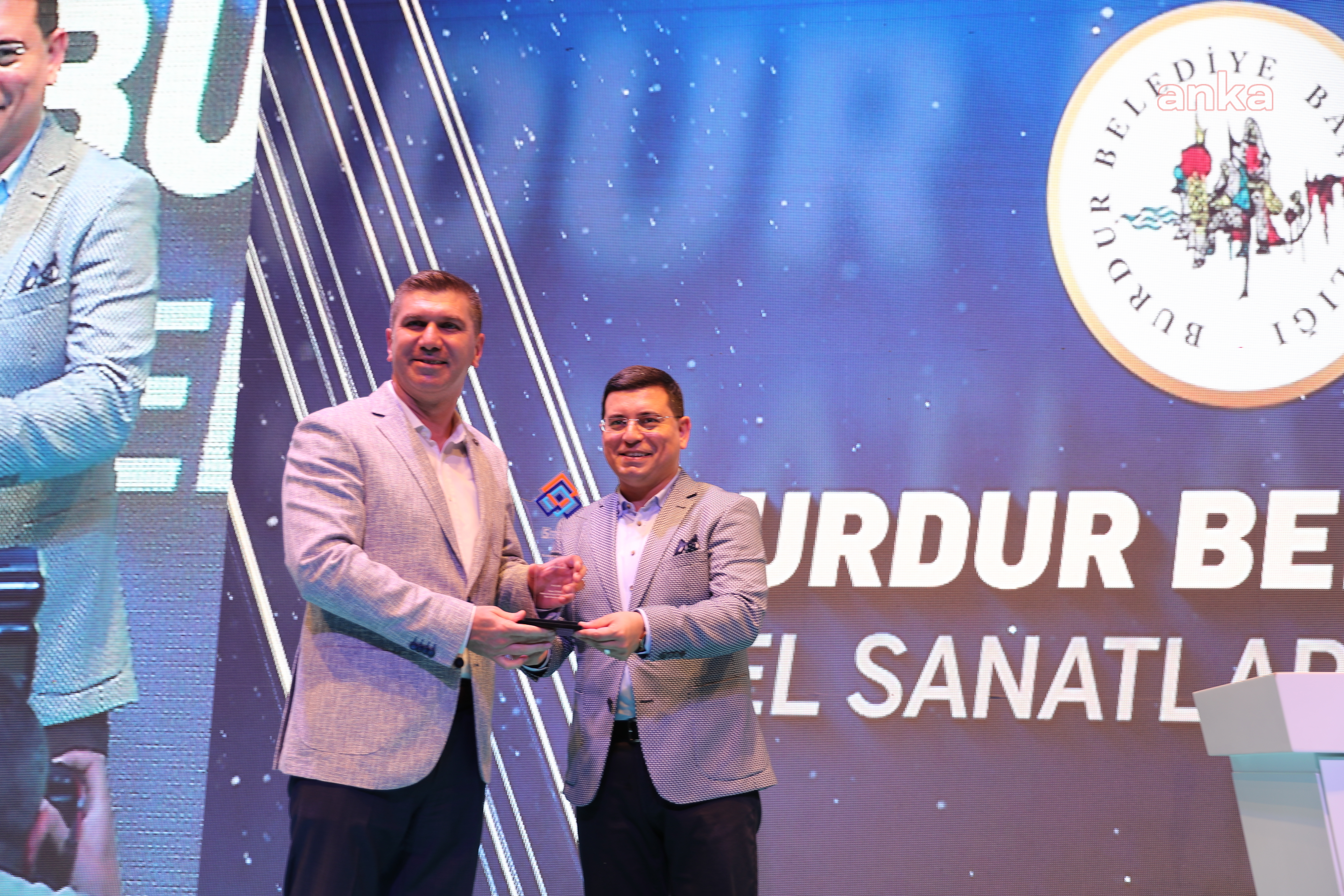 BURDUR BELEDİYESİ'NE ANI ÖDÜLÜ