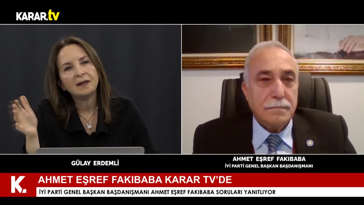 İYİ PARTİLİ FAKIBABA: “PARTİDE BİR YOZLAŞMA GÖRDÜĞÜMDE, KİBİRLENME BAŞLADIĞINDA İLK TERK EDECEK OLAN AHMET EŞREF FAKIBABA’DIR”
