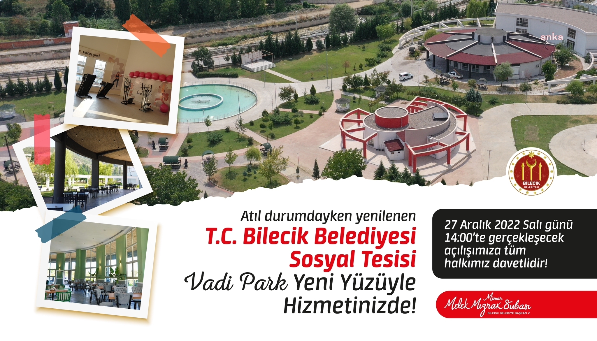 BİLECİK BELEDİYESİ, VADİPARK’I YENİLENEN YÜZÜYLE KULLANIMA AÇIYOR