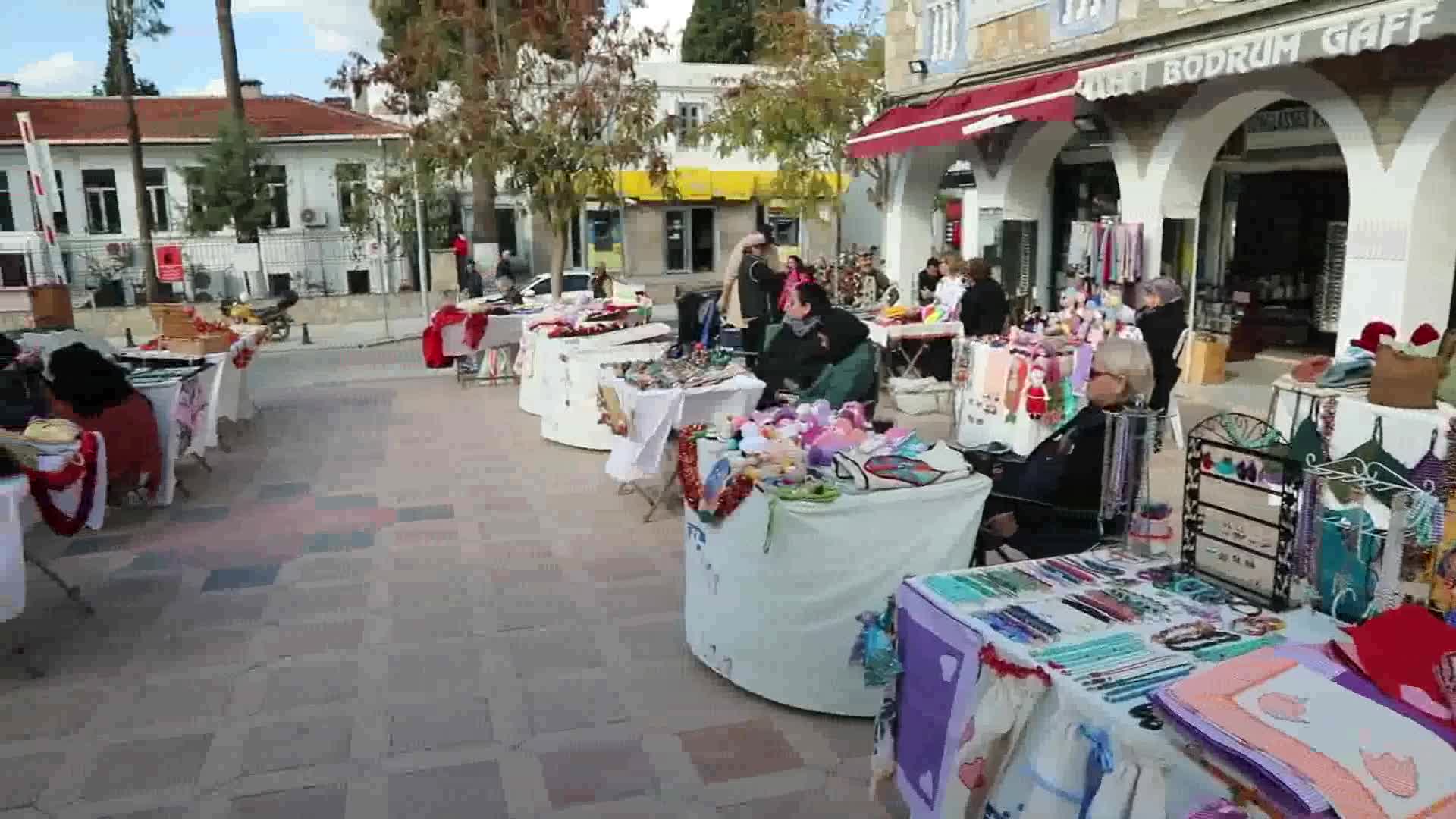BODRUM'DA ÜRETEN KADINLARDAN YILBAŞI KERMESİ