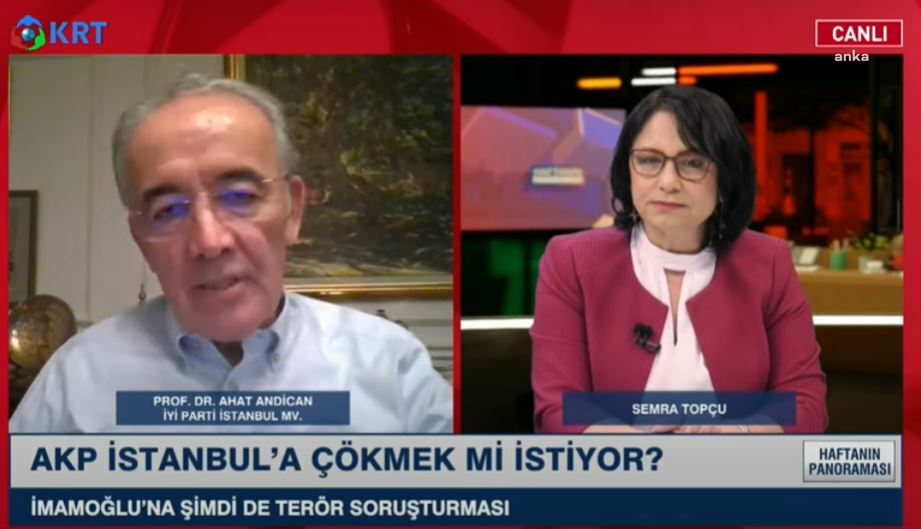 İYİ PARTİLİ ANDİCAN: “EN BÜYÜK TEHLİKE OLAYIN REFERANDUMA GİTMESİ”