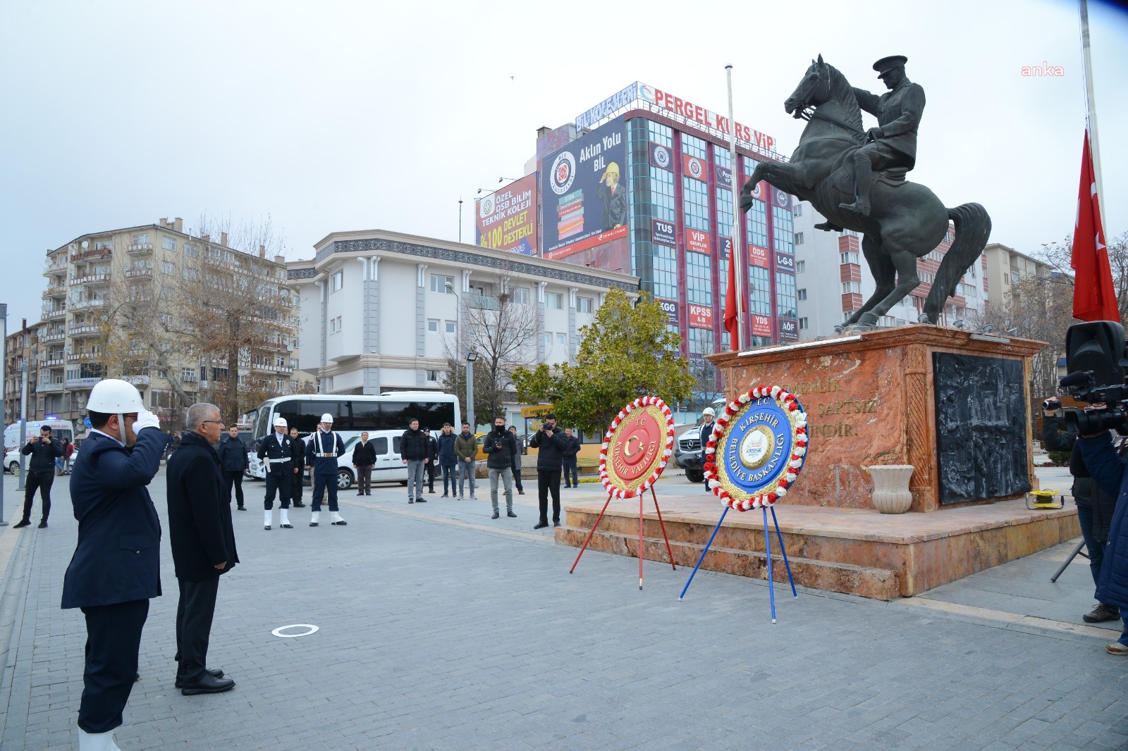 ATATÜRK’ÜN KIRŞEHİR'E GELİŞİNİN 103. YIL DÖNÜMÜ KUTLANDI