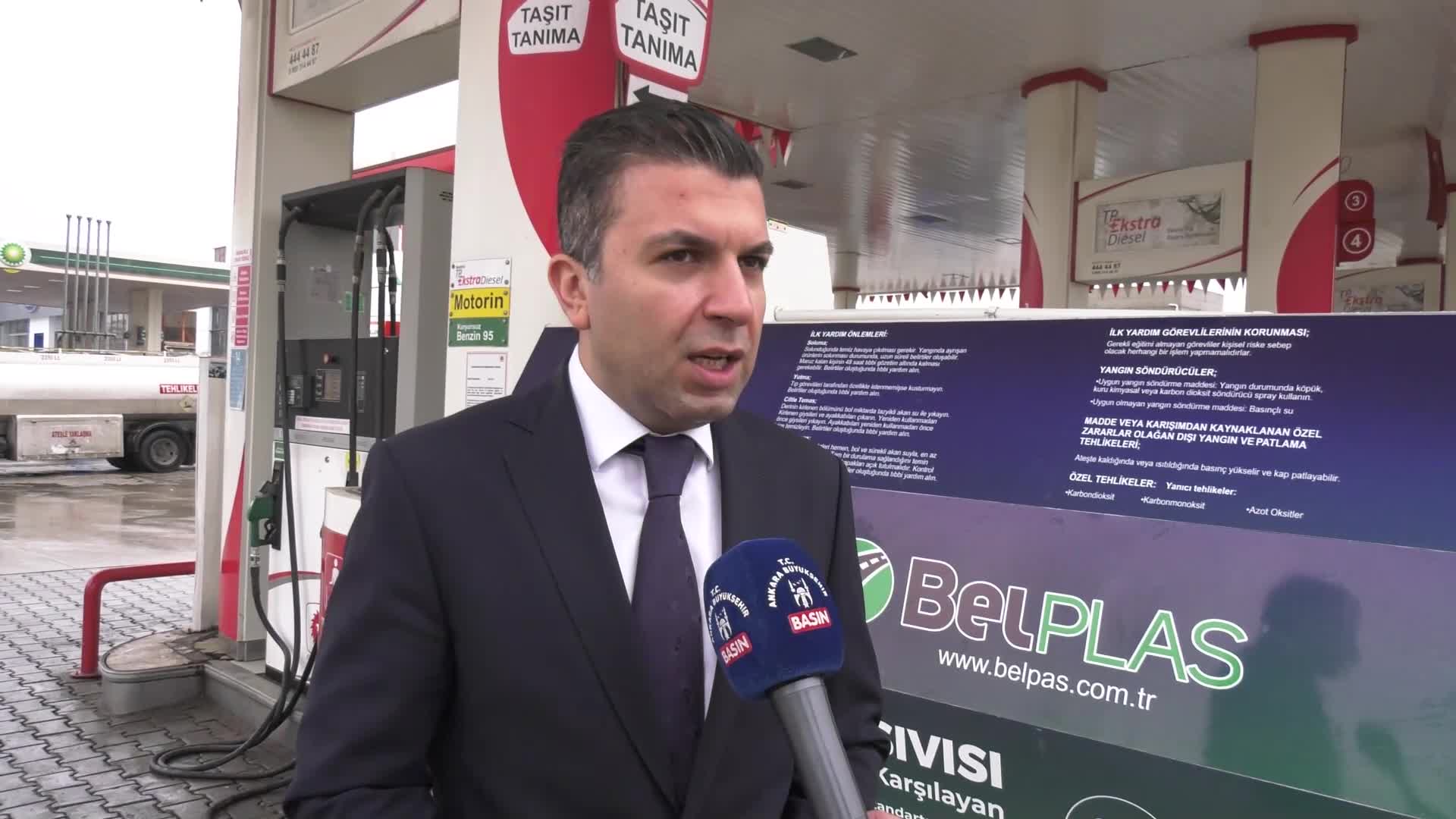 ANKARA BÜYÜKŞEHİR ÜRETİMİ DİZEL EGZOZ SIVISI “BELBLUE”, AKARYAKIT İSTASYONLARINDA SATIŞTA