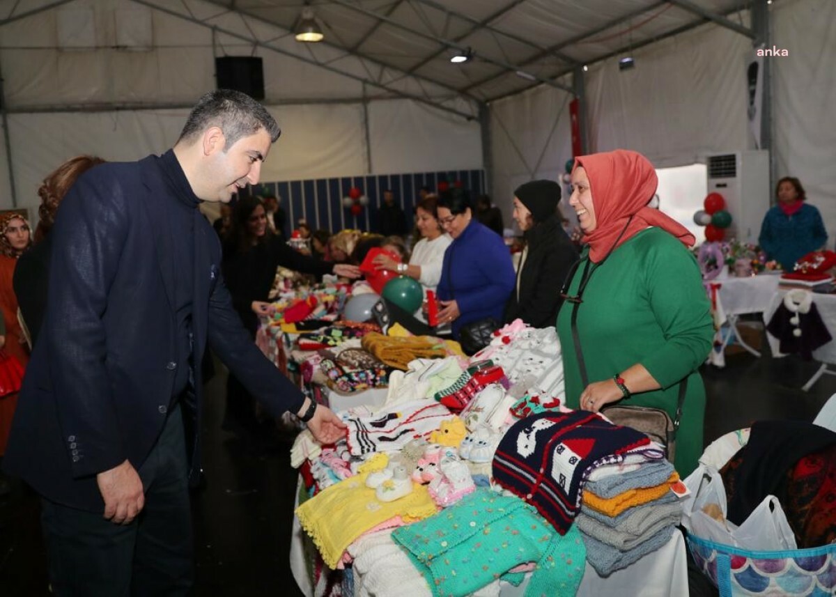 'YILBAŞI ÖZEL KADIN EL EMEĞİ PAZARI' KARTAL’DA AÇILDI