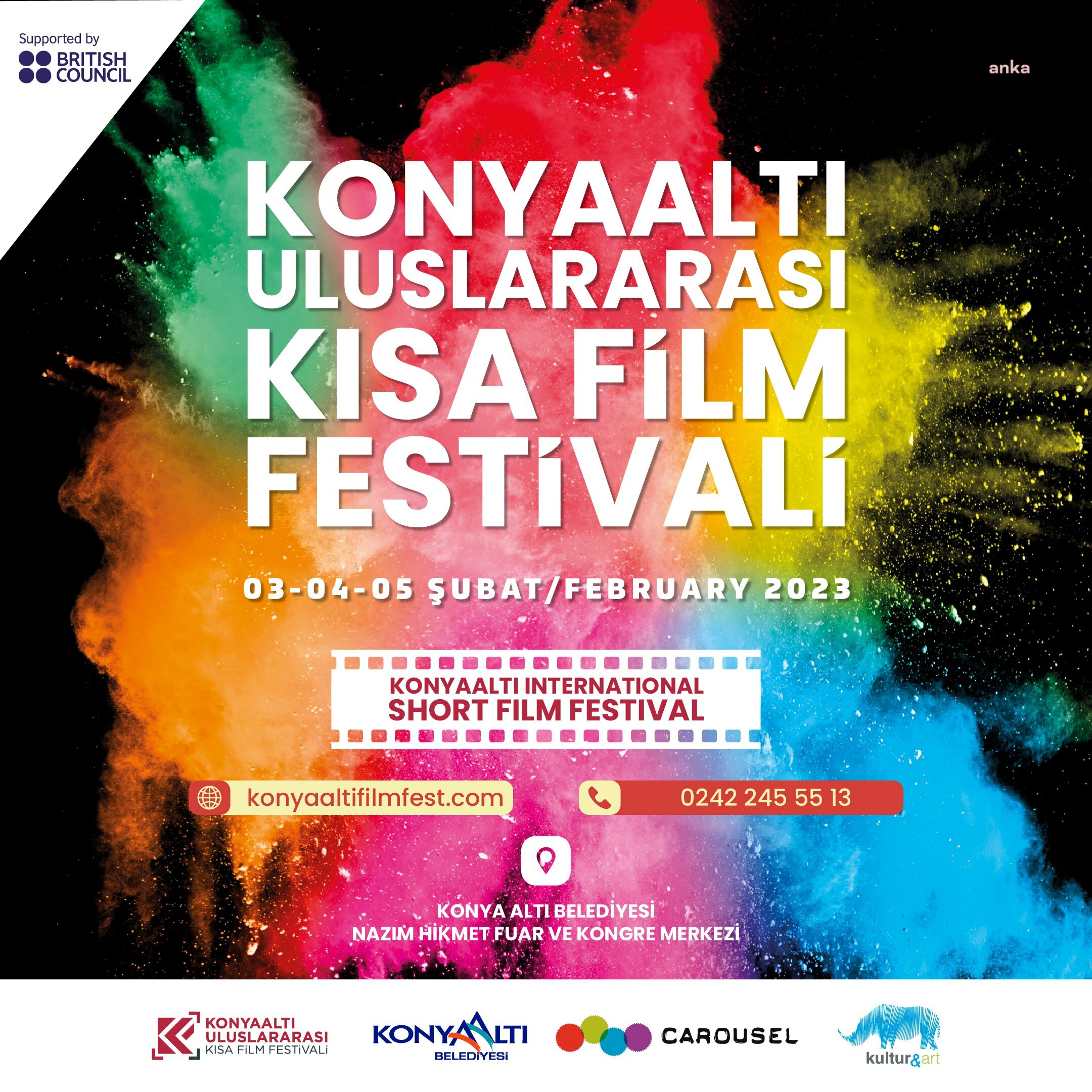 KONYAALTI, ‘ULUSLARARASI KISA FİLM FESTİVALİ’NE EV SAHİPLİĞİ YAPACAK