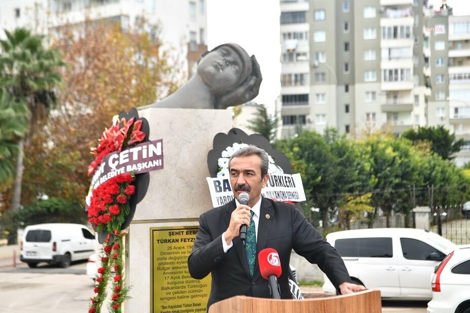 TÜRKAN BEBEK, ÇUKUROVA'DA ADINI TAŞIYAN PARKTA DÜZENLENEN TÖRENLE ANILDI