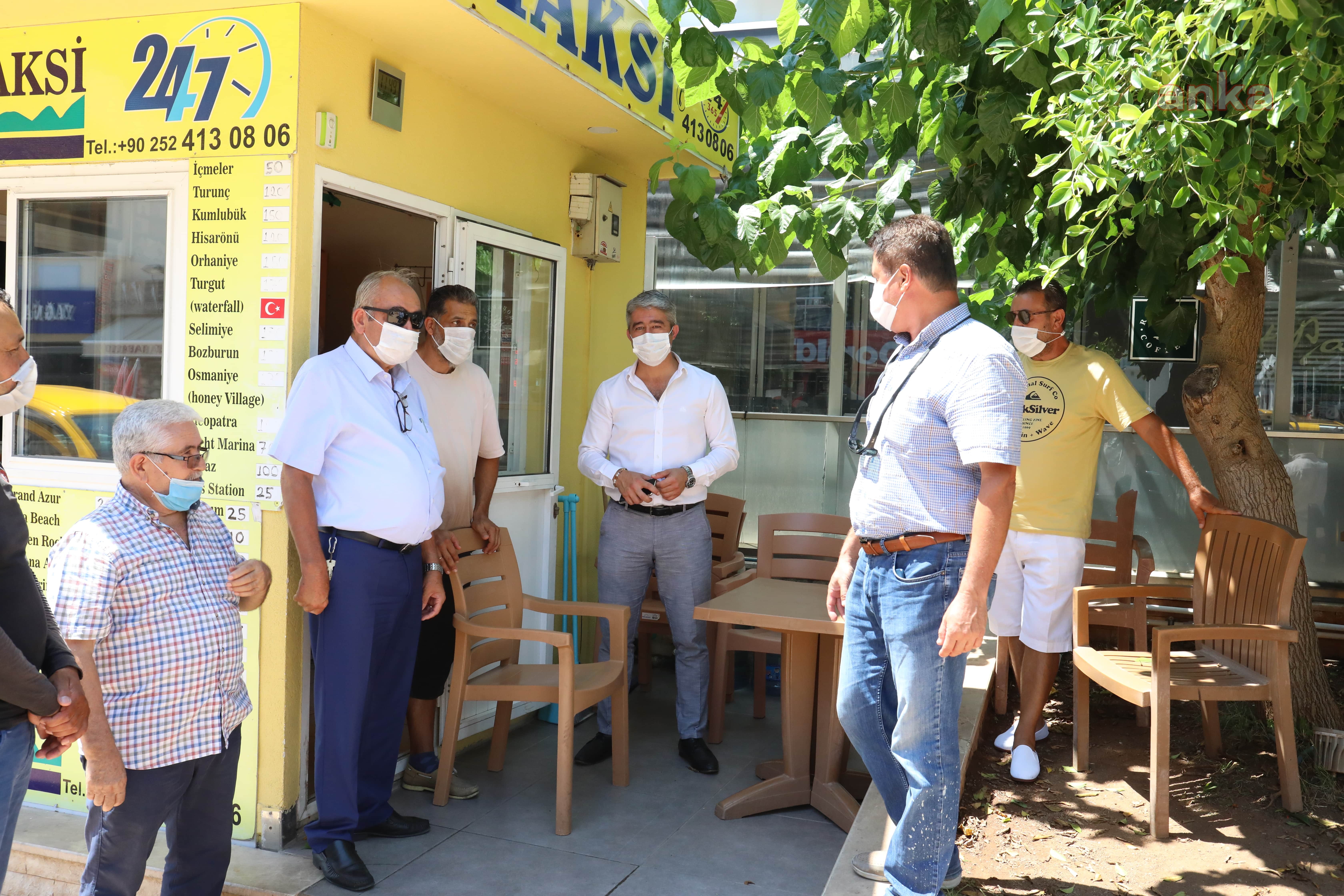 MARMARİS BELEDİYE BAŞKANI OKTAY’DAN TAKSİCİLERE MASKE UYARISI