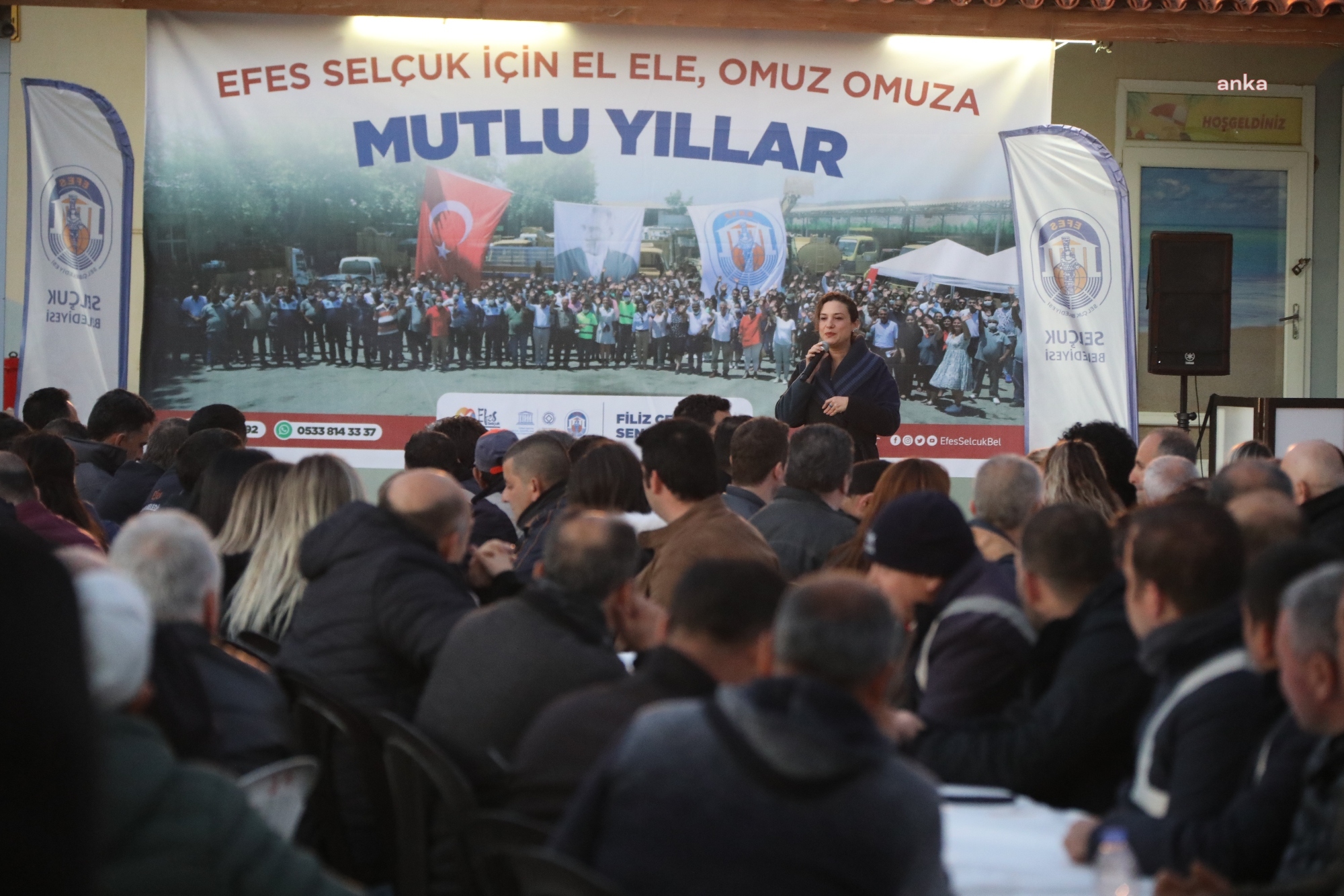 EFES SELÇUK BELEDİYESİ'NDE YILBAŞI BULUŞMASI