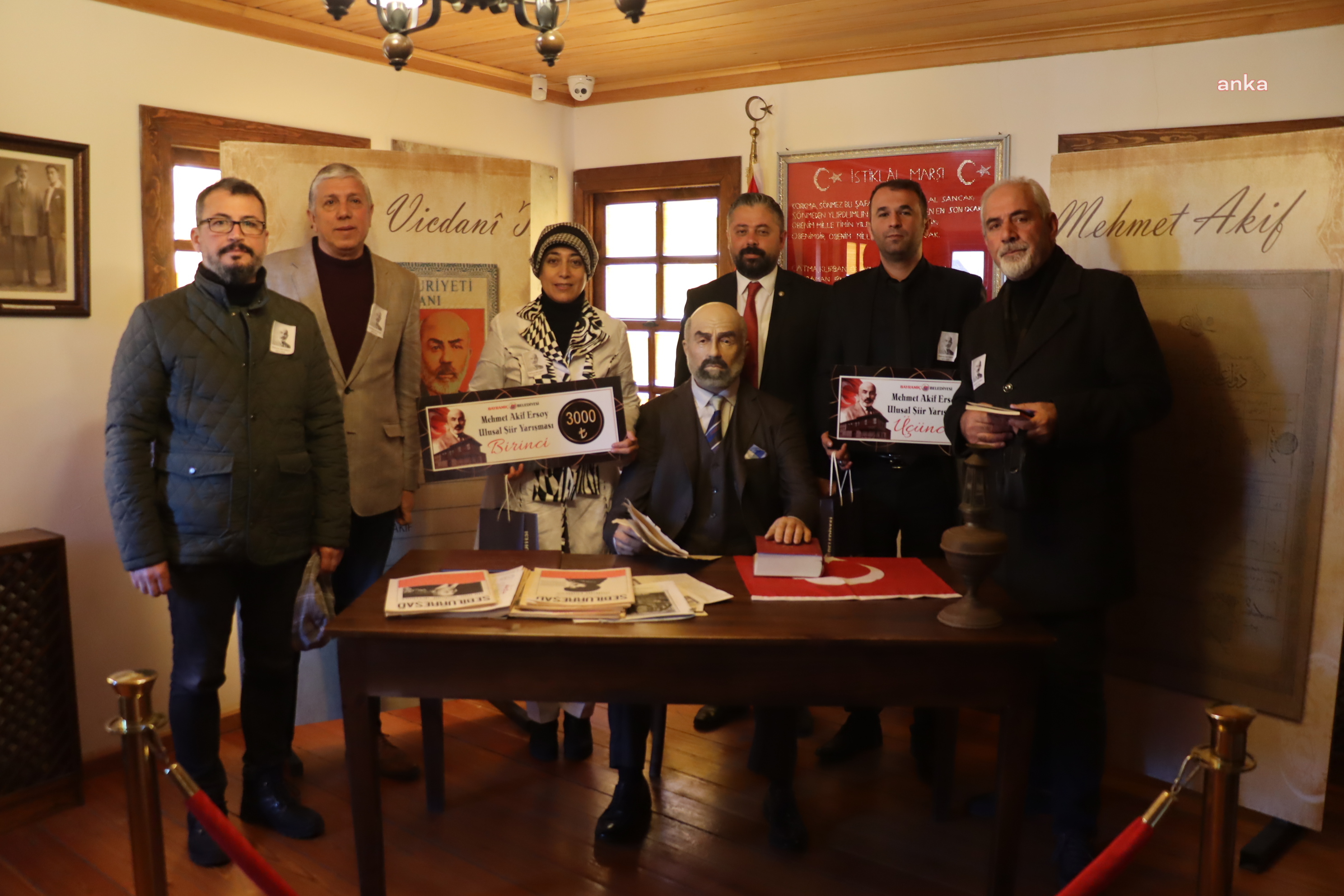 MEHMET AKİF ERSOY, BAYRAMİÇ’TEKİ EVİNDE ANILDI