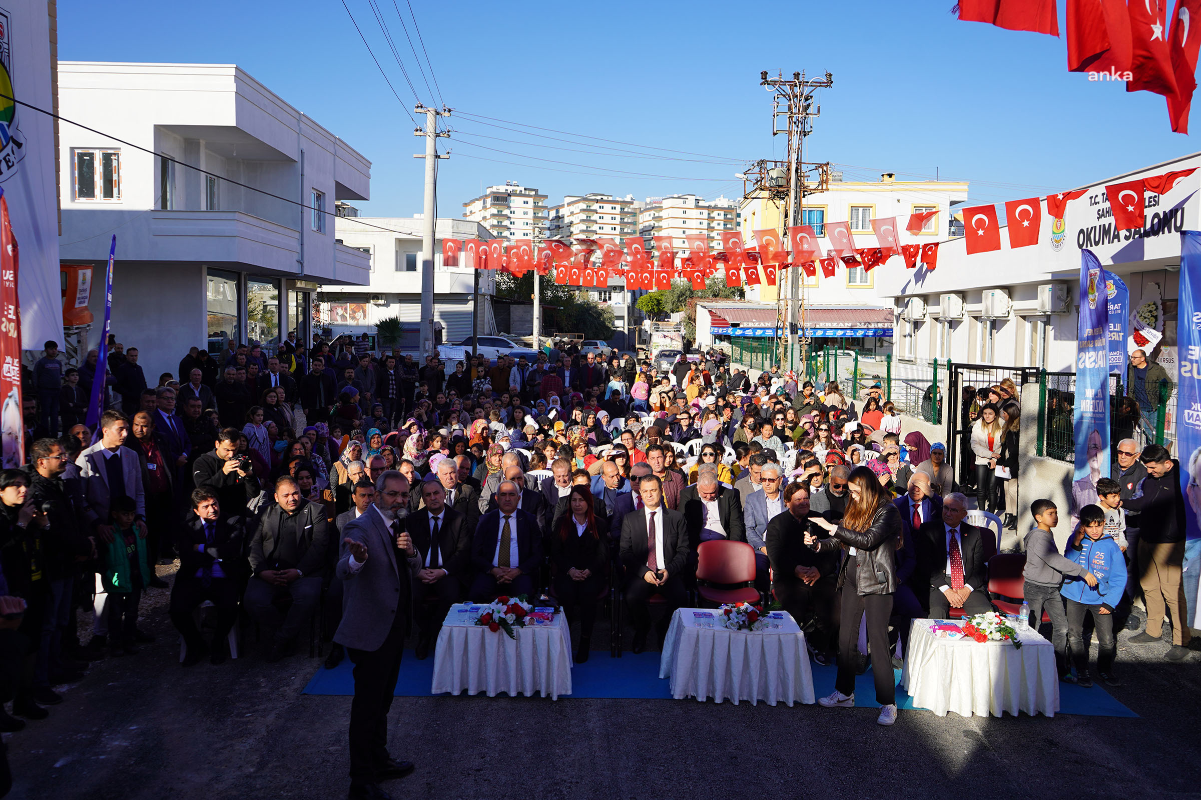 TARSUS BELEDİYESİ, TOPLU AÇILIŞ VE TEMEL ATMA TÖRENİ DÜZENLEDİ