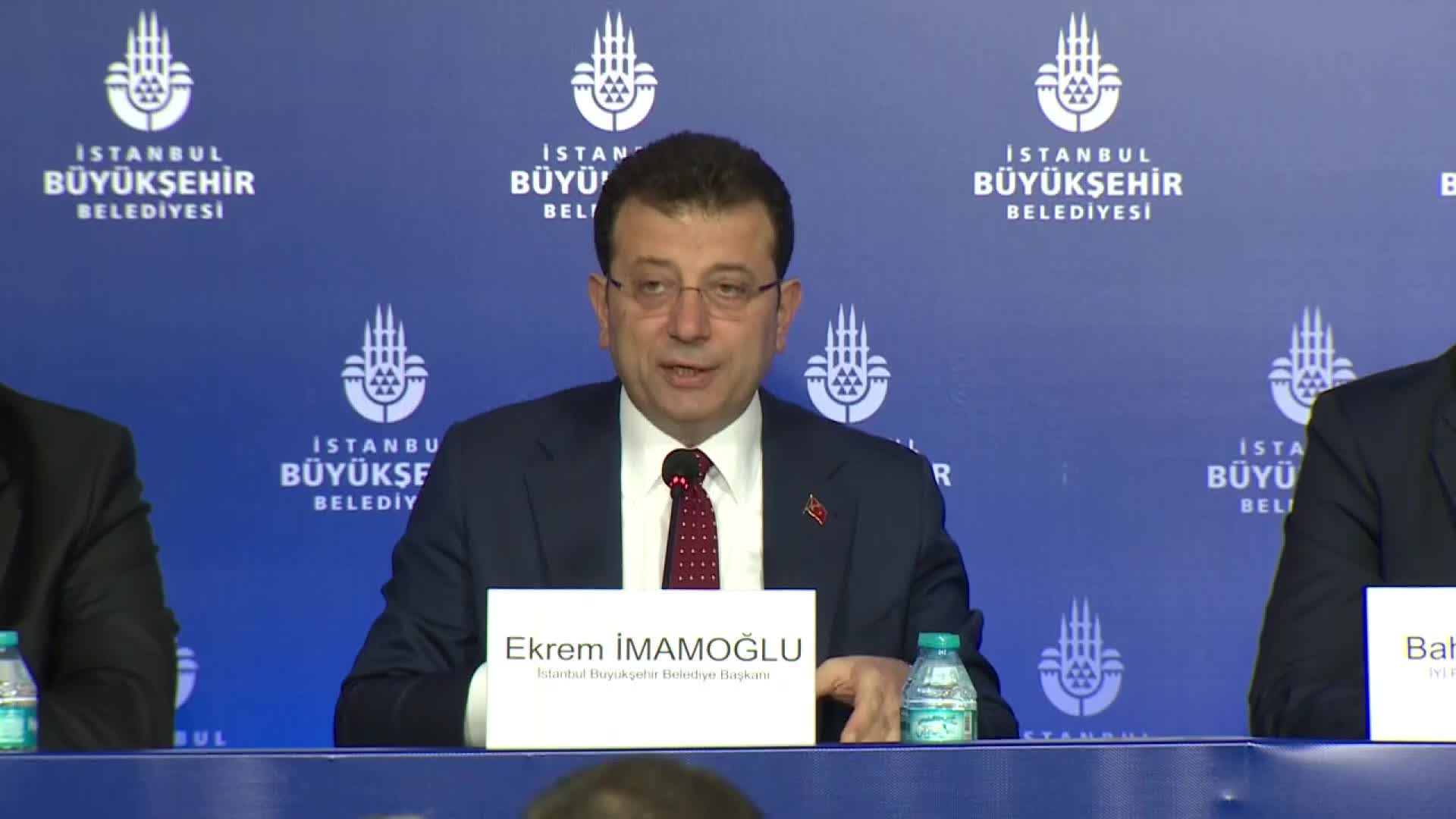 EKREM İMAMOĞLU: O RAPORDA SADECE EKREM İMAMOĞLU VE ONUN YÖNETİCİLERİ SUÇLANIYORSA GÖK KUBBEYİ BAŞINIZA YIKARIZ
