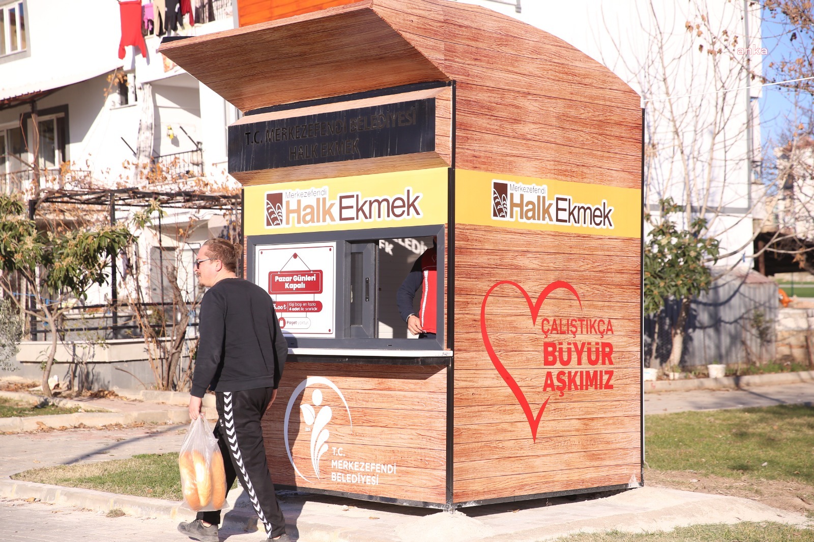 ‘MERKEZEFENDİ HALK EKMEK’ BÜFELERİNİN SAYISI 14’E YÜKSELDİ