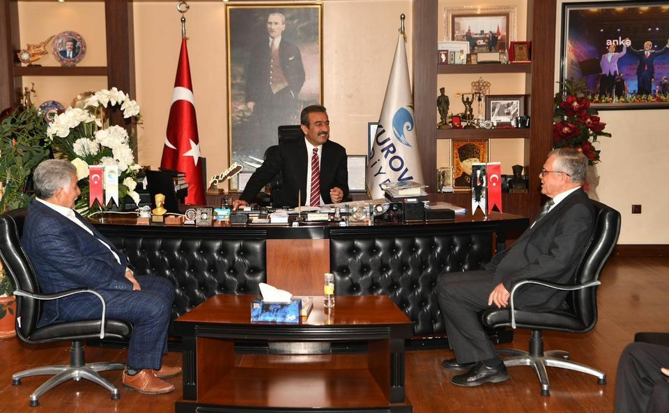 ÇUKUROVA BELEDİYE BAŞKANI ÇETİN, KOZAN DAYANIŞMA DERNEĞİ'Nİ AĞIRLADI