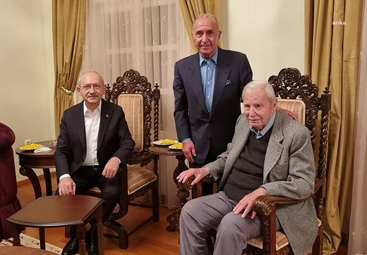 KEMAL KILIÇDAROĞLU, ESKİ ADALET BAKANI NECMETTİN CEVHERİ İLE GÖRÜŞTÜ
