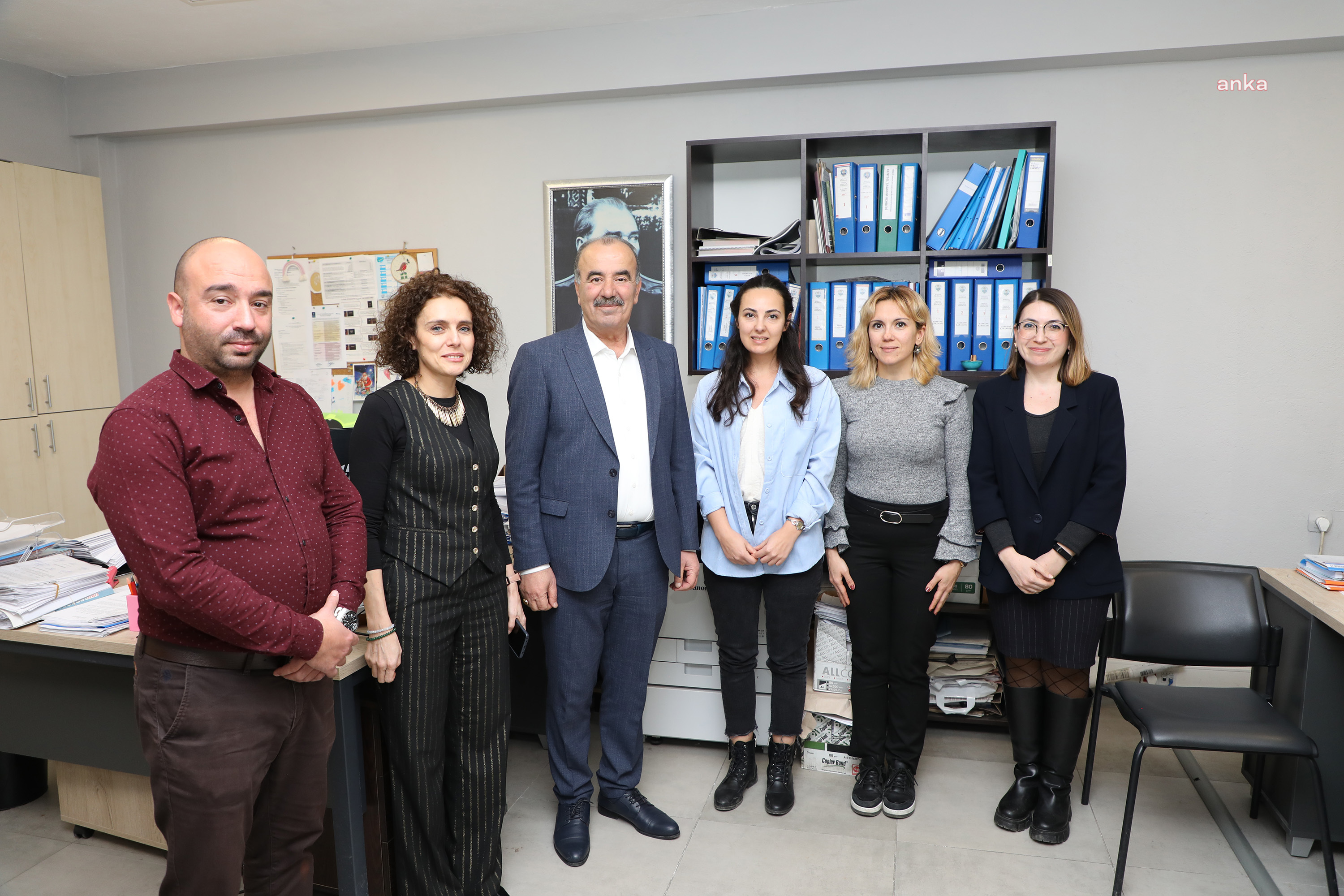 MUDANYA BELEDİYE BAŞKANI TÜRKYILMAZ, ÇALIŞMA ARKADAŞLARININ YENİ YILINI KUTLADI