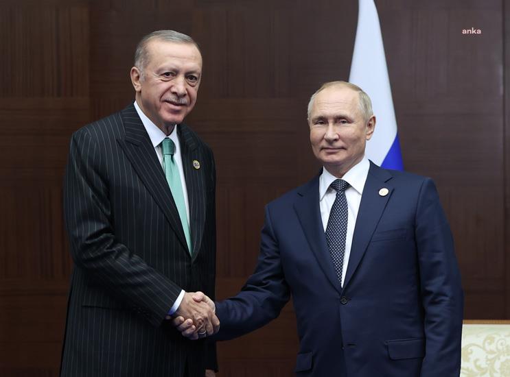 RUSYA DEVLET BAŞKANI PUTİN, CUMHURBAŞKANI ERDOĞAN’IN YENİ YILINI KUTLADI
