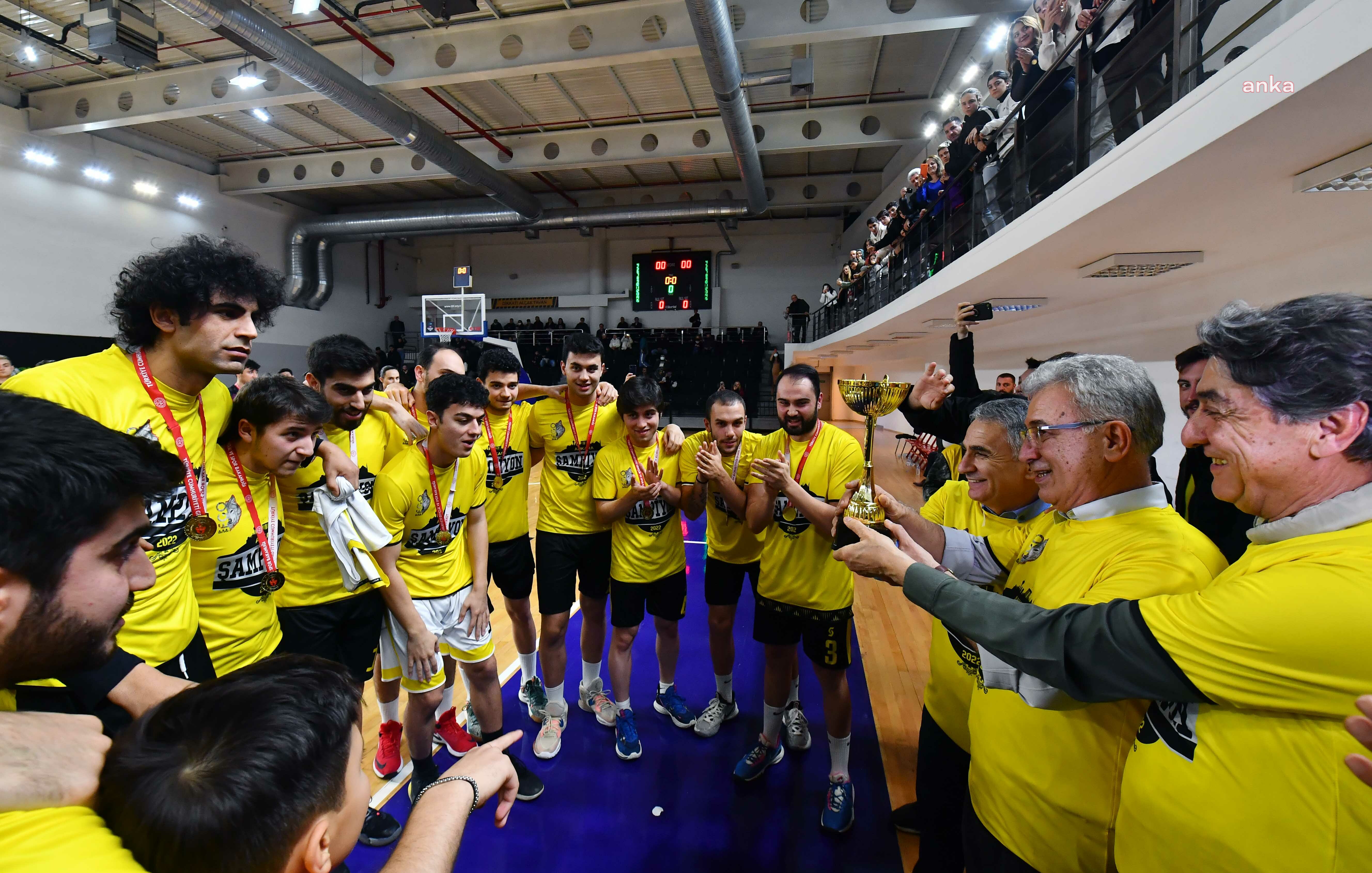 ANKARA BÜYÜK ERKEKLER BASKETBOL LİGİ’NİN ŞAMPİYONU ABB EGO SPOR OLDU