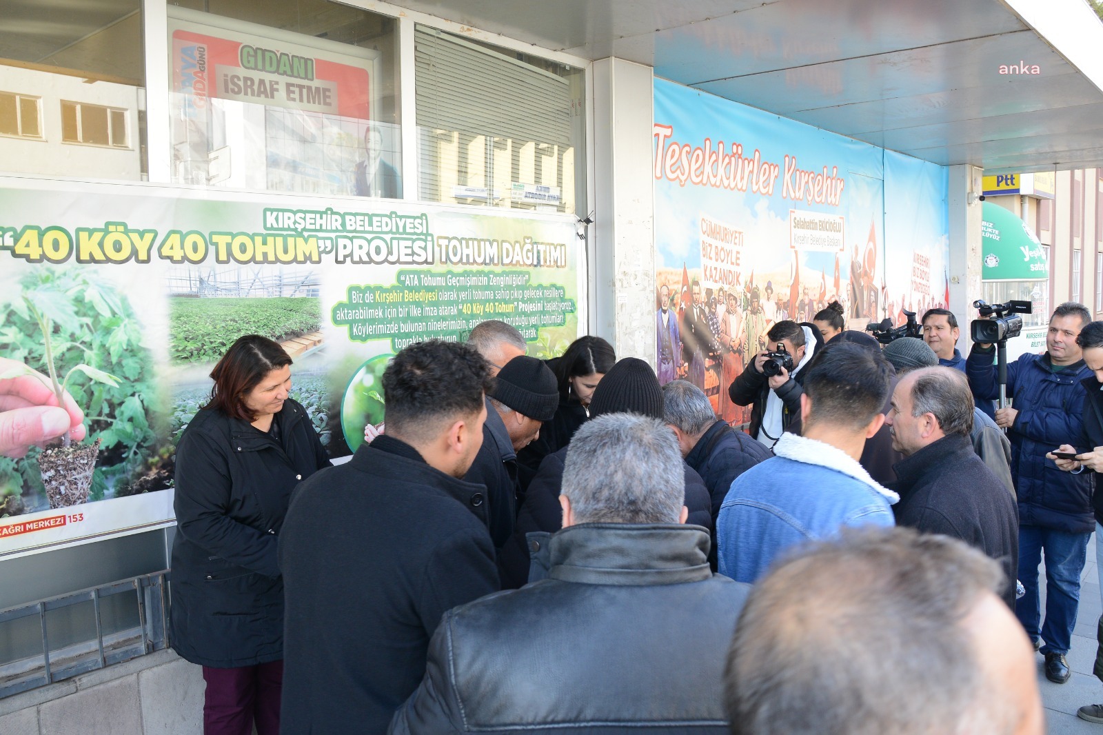 KIRŞEHİR BELEDİYESİ'NDEN ATA TOHUMU DAĞITIMI