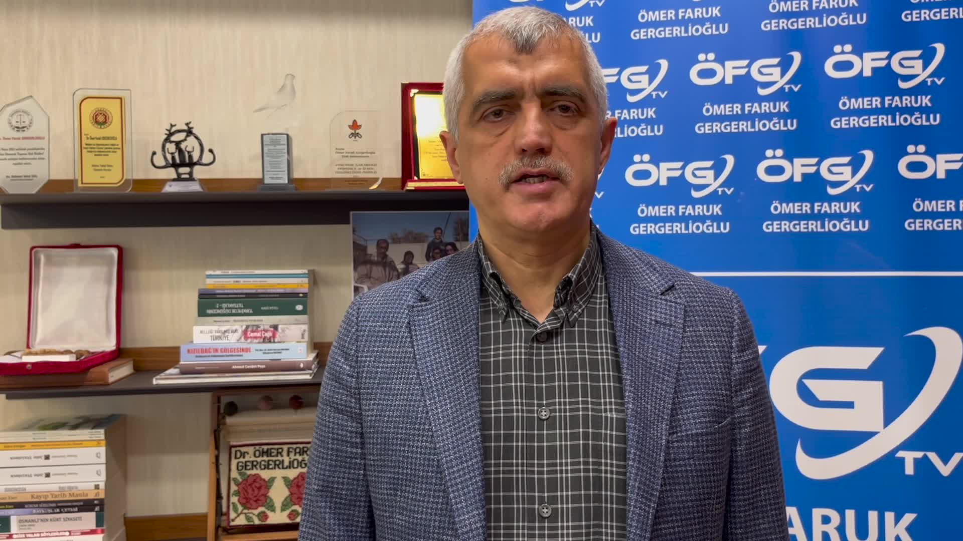 ÖMER FARUK GERGERLİOĞLU: "SİYASİ HÜKÜMLÜLERE GÖRÜNTÜLÜ GÖRÜŞME HAKKI 'TEKNİK ALTYAPI HAZIR DEĞİL' DENİLEREK VERİLMİYOR"
