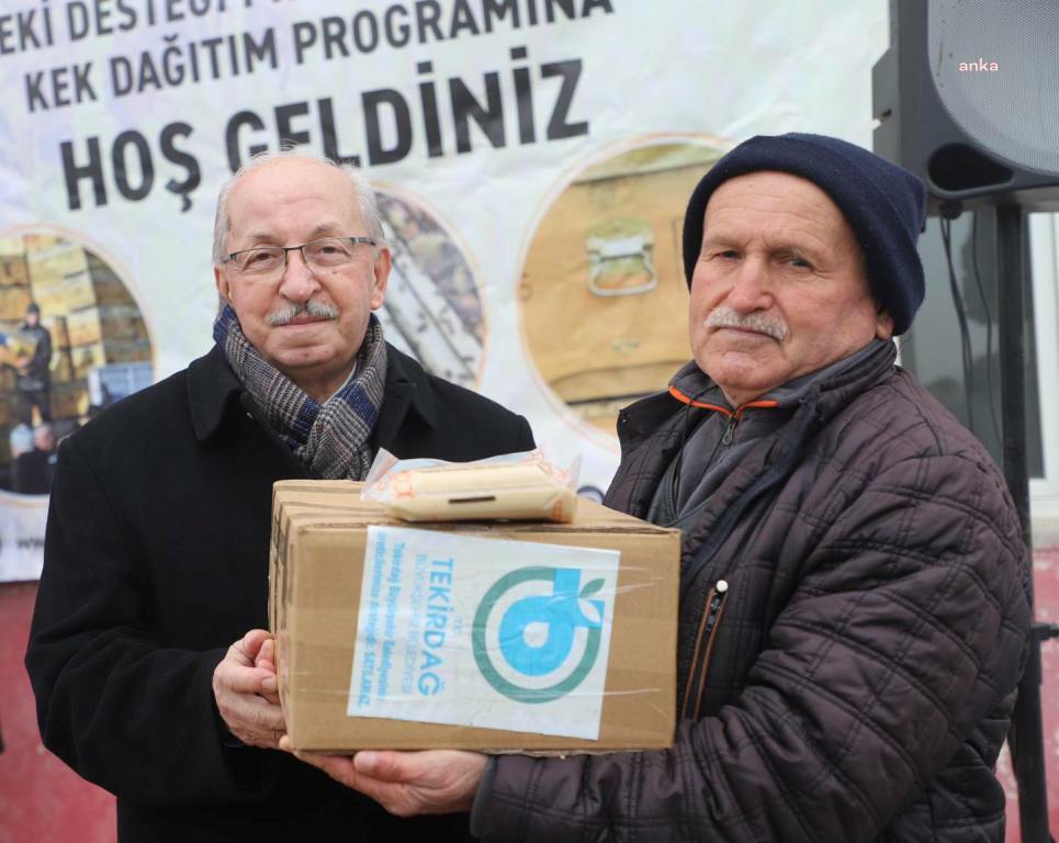 TEKİRDAĞ BÜYÜKŞEHİR BELEDİYESİ’NİN ARI YETİŞTİRİCİLERİNE DESTEĞİ SÜRÜYOR