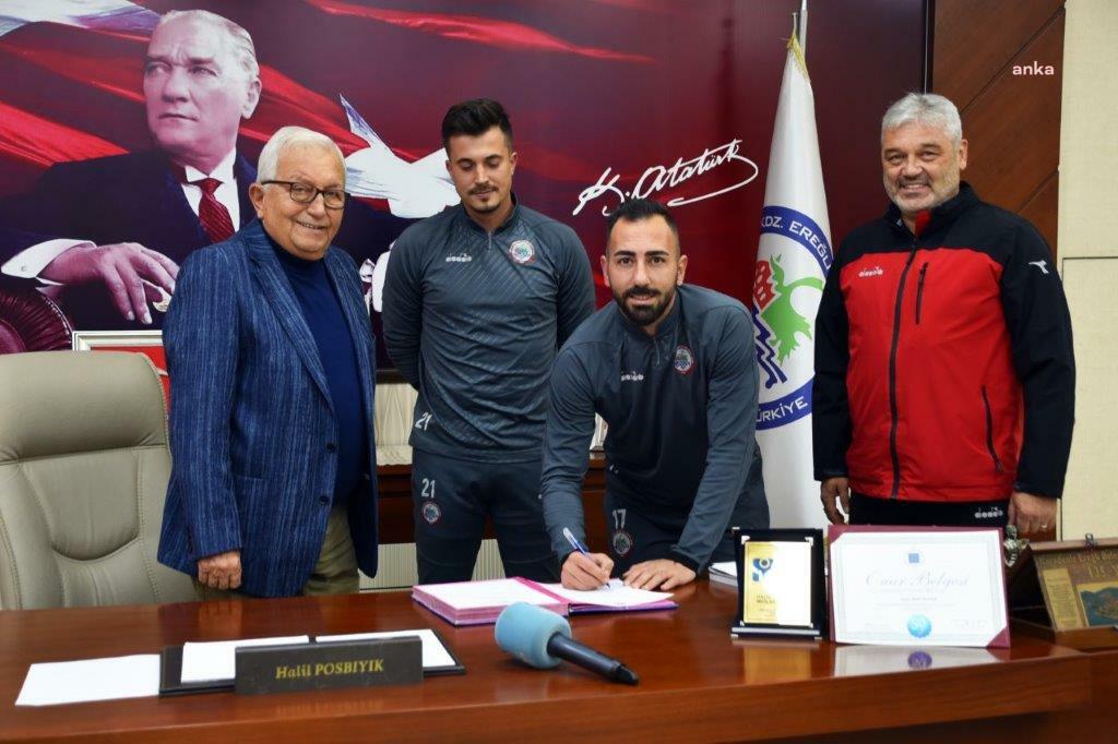 KDZ. EREĞLİ BELEDİYESPOR, PROFESYONEL LİGDEN 2 OYUNCU TRANSFER ETTİ