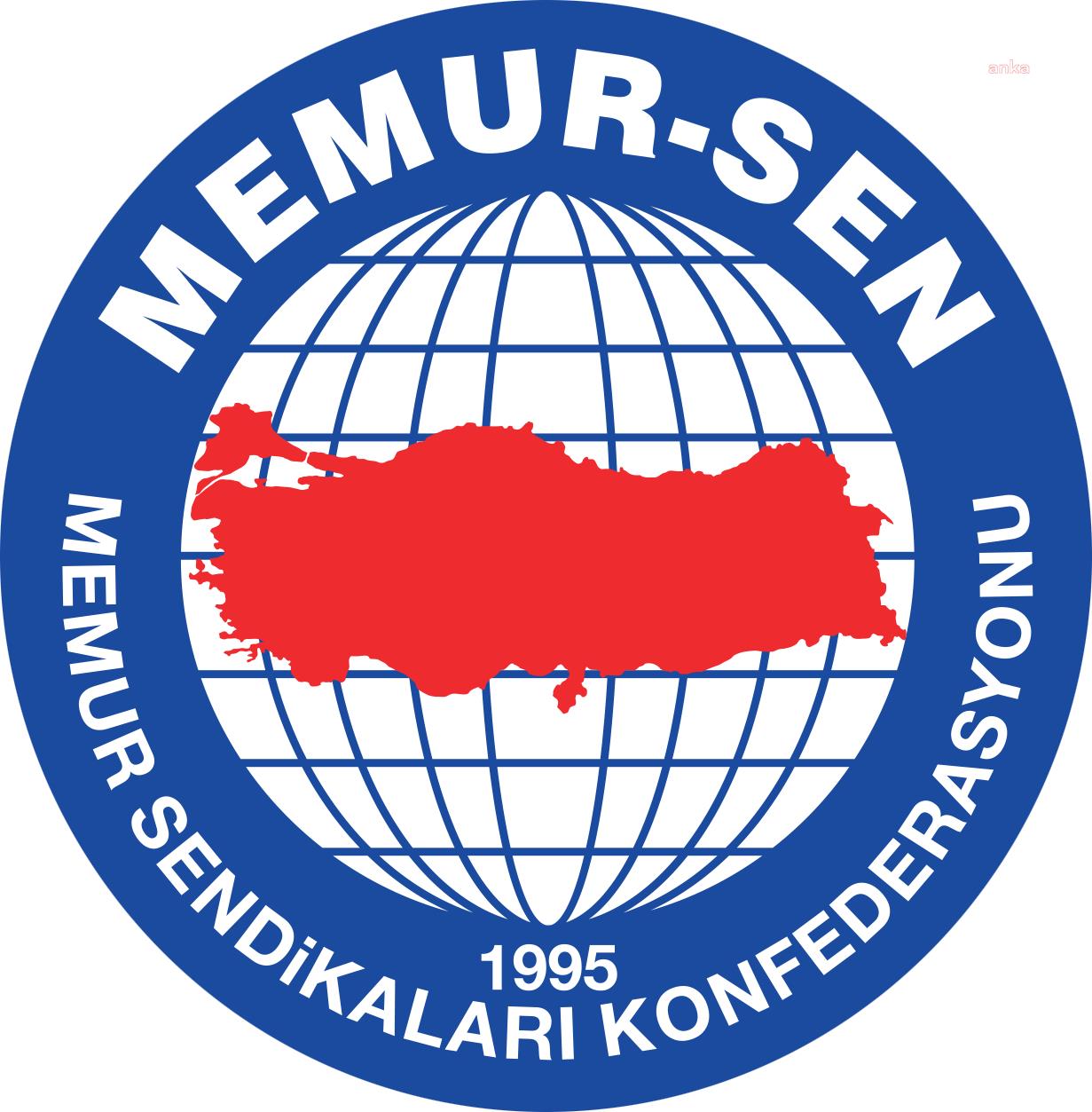 MEMUR-SEN: "MAAŞ VE ÜCRETLERE YAPILACAK YÜZDE 25 ARTIŞIN BEKLENTİLERİ KARŞILAMADIĞINI İFADE EDİYOR VE ADİL GELİR DAĞILIMINI SAĞLAYACAK SEYYANEN EK BİR ADIMIN GERÇEKLEŞTİRİLMESİNİ HÜKÜMETİN DİKKATİNE SUNUYORUZ"