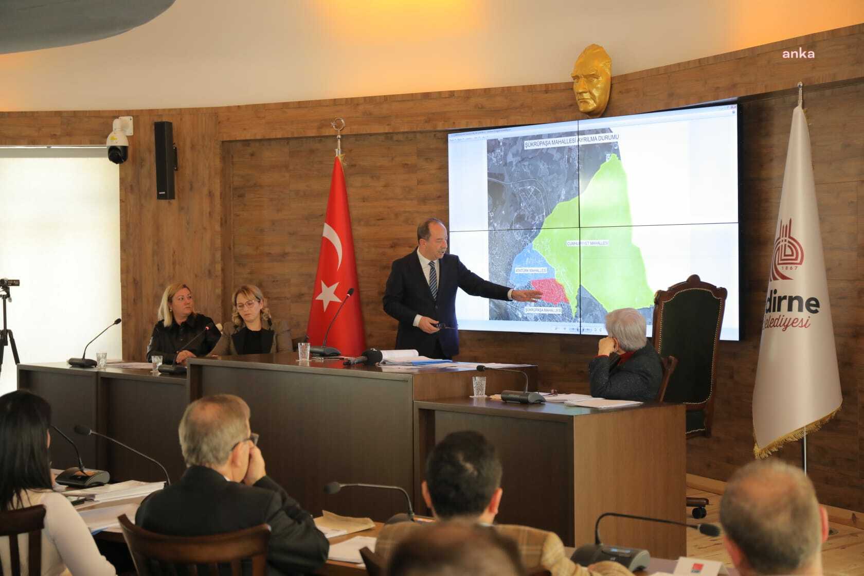 EDİRNE BELEDİYE MECLİSİ'NDE 2023’ÜN İLK TOPLANTISI