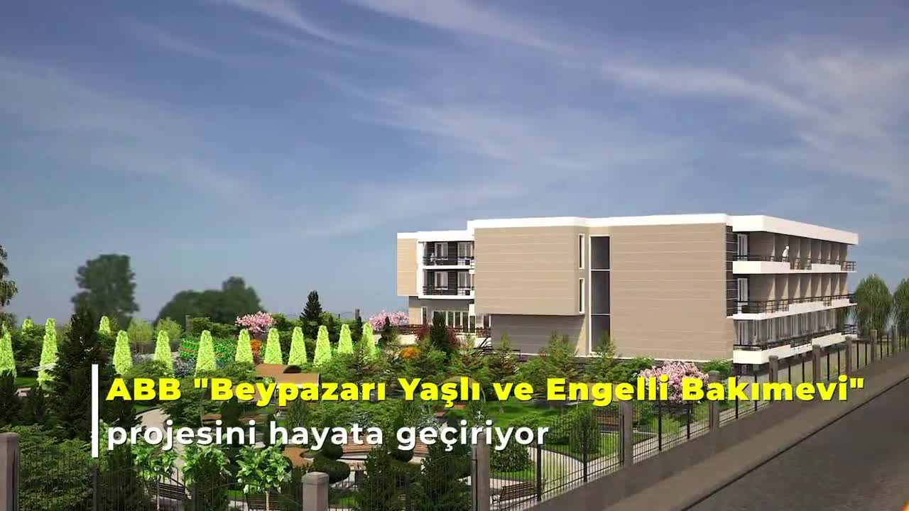 MANSUR YAVAŞ DUYURDU: ‘BEYPAZARI YAŞLI VE ENGELLİ BAKIMEVİ’ YAŞAMA GEÇİRİLİYOR