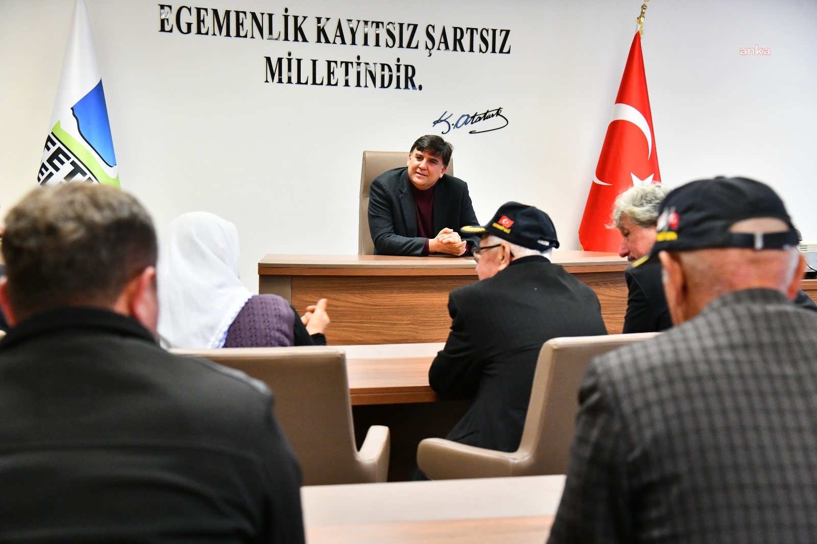 FETHİYELİ GAZİLERDEN ALİM KARACA’YA TEŞEKKÜR ZİYARETİ