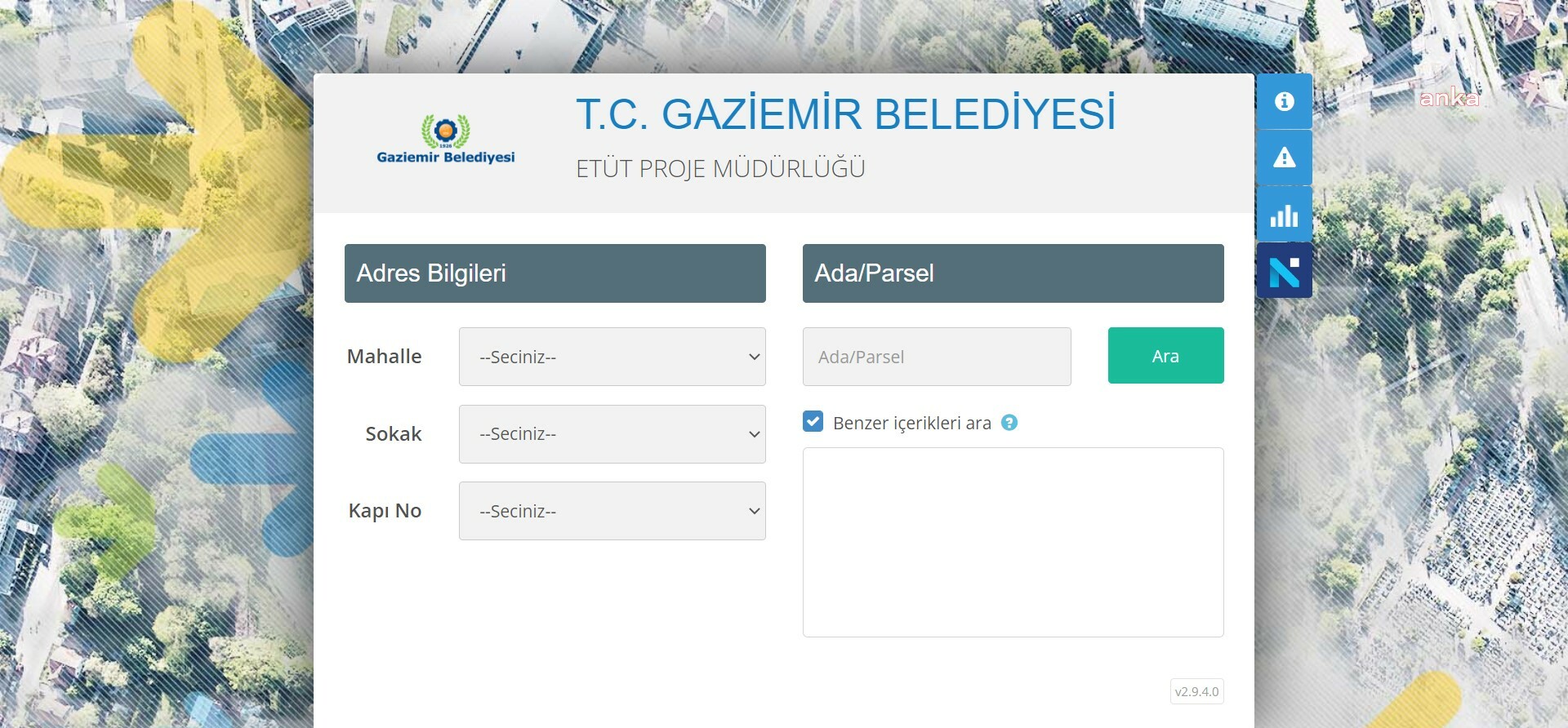 GAZİEMİR’DE E-İMAR DÖNEMİ BAŞLADI